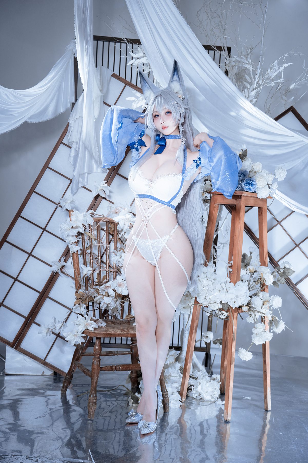 rioko凉凉子 cosplay写真_Shinano Embrace Upon A Melted Dream合集 | rioko凉凉子 全套图包 [37P-523M]