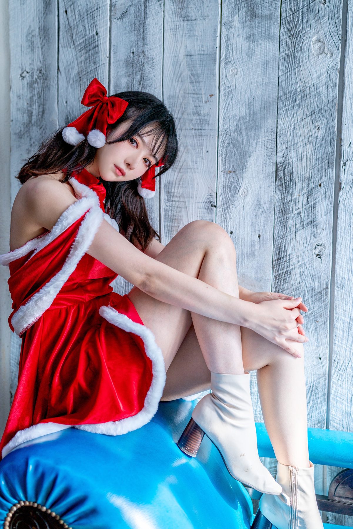 Shika小鹿鹿 cosplay 写真_圣诞四套合集 | Shika小鹿鹿 圣诞主题全套图包 [42P-84M]