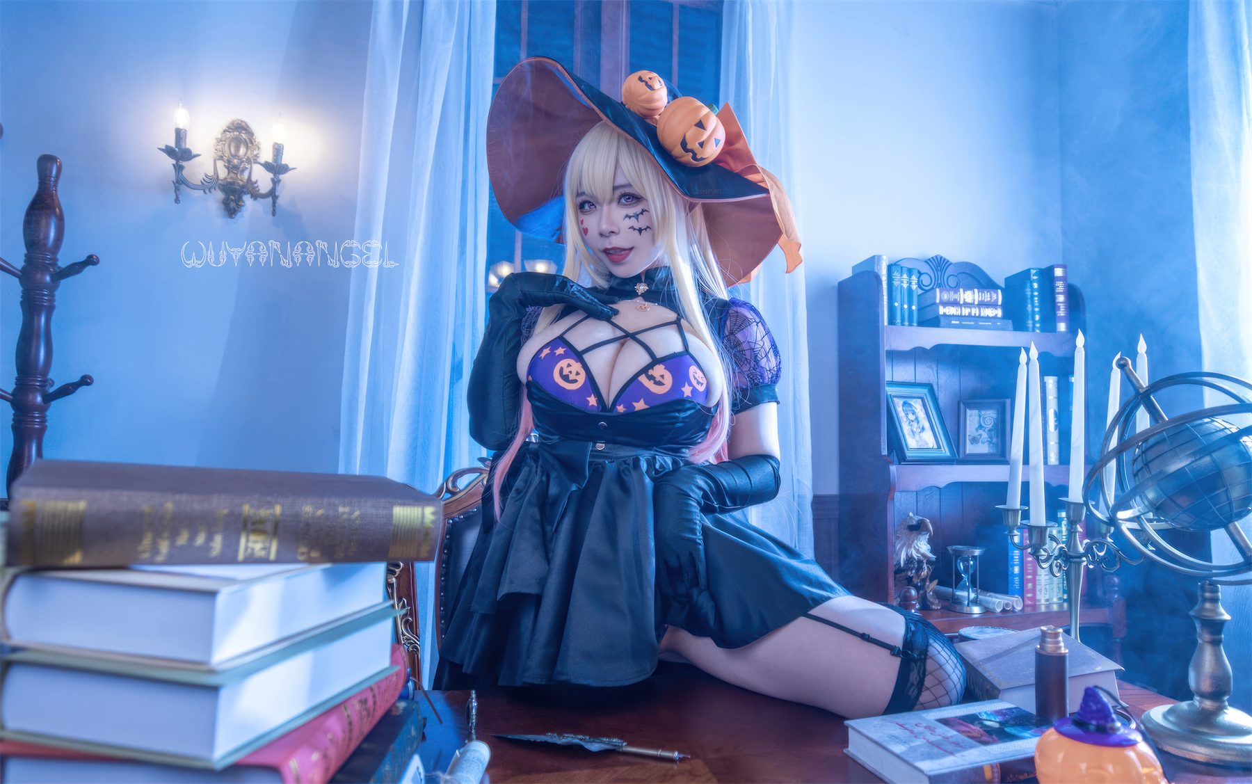 喜多川海梦 COS写真_万圣节主题合集 | 喜多川海梦 cosplay 全套图包 [46P-414M]
