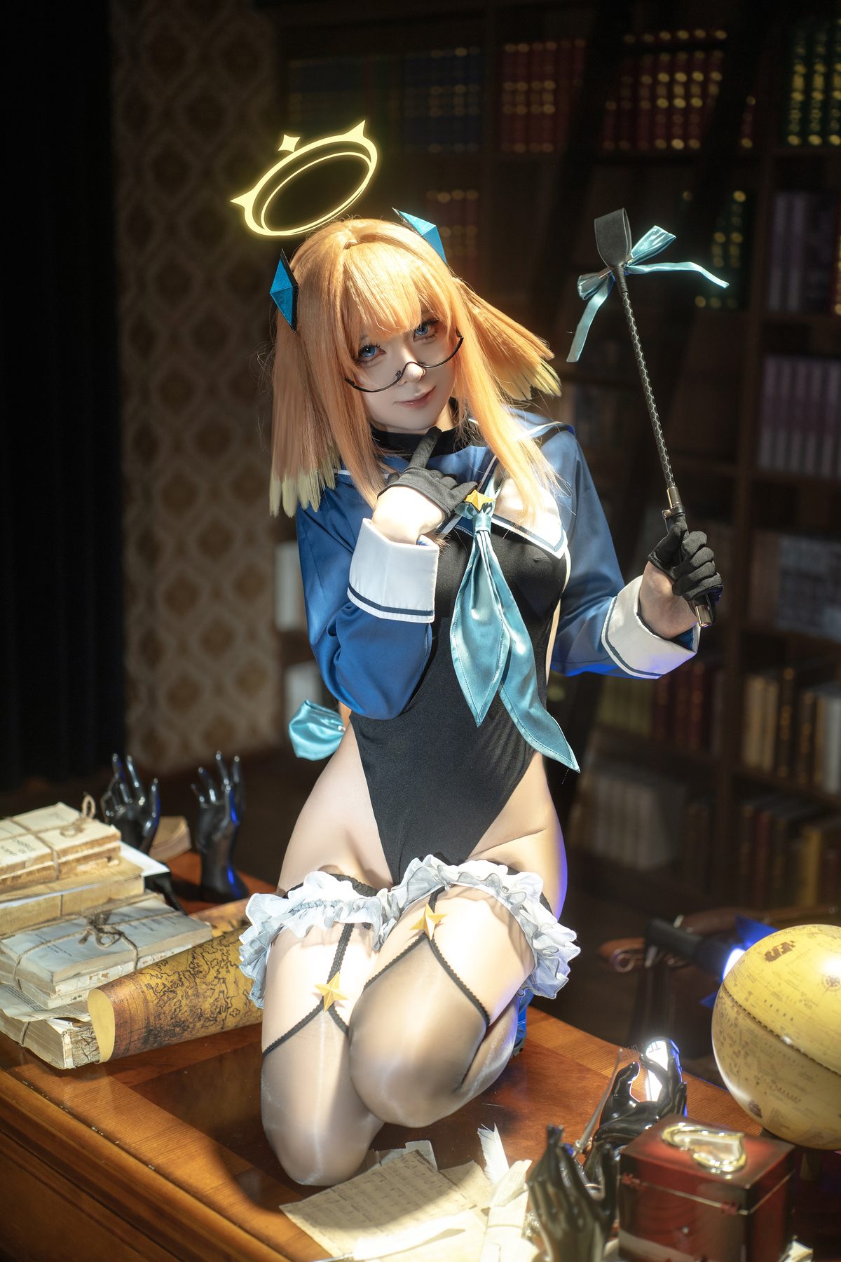 蔚蓝档案 圆堂志美子 cos写真_校服主题合集 | 矢量鱼 圆堂志美子 全套图包 [50P-513M]