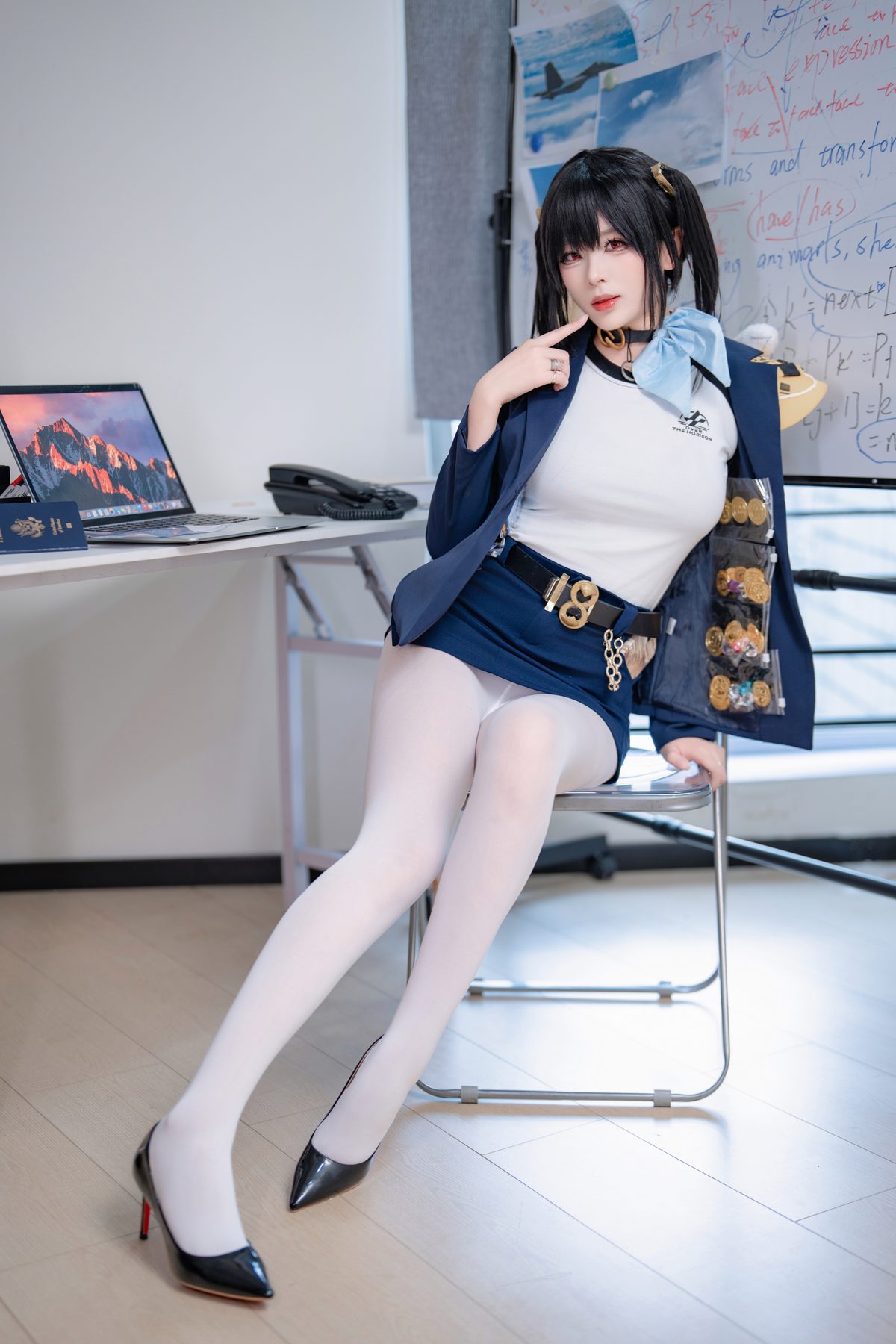 Nikke胜利女神 索拉 cosplay 写真合集 | 索拉 全套图包 [50P-158M]