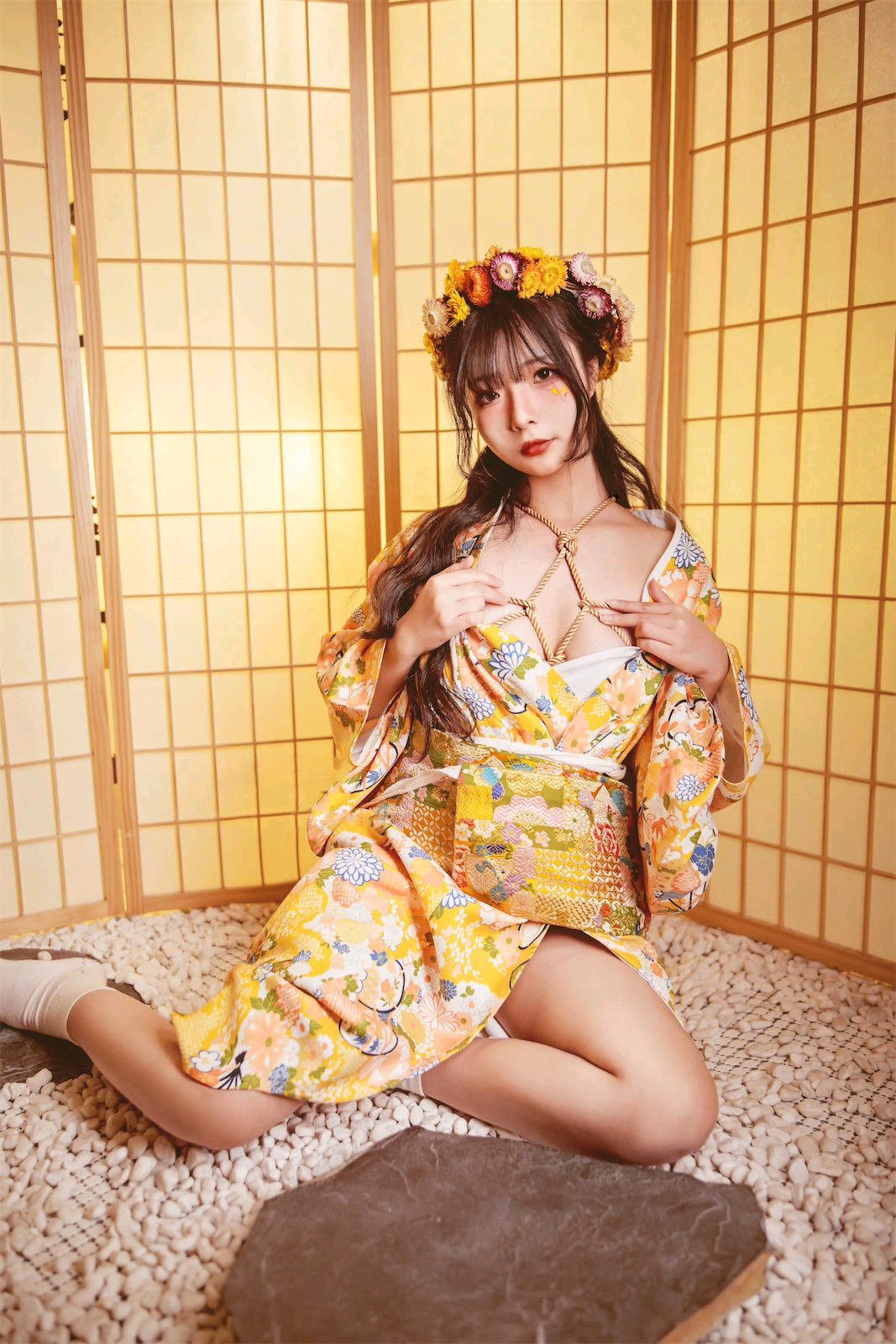 yuuhui玉汇 COS写真_和服捆绑合集 | yuuhui玉汇 和服捆绑全套图包 [47P-55MB]
