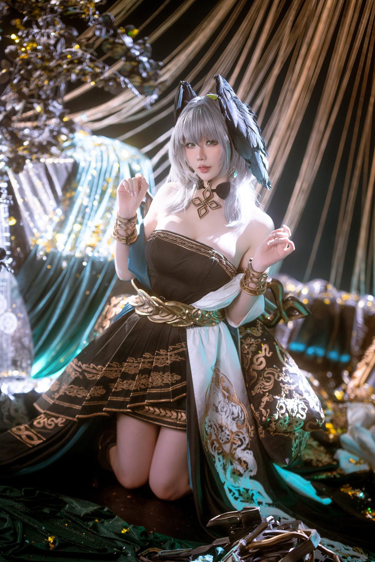 星之迟迟 COSPLAY 写真_明日方舟霍尔海雅合集 | 星之迟迟 全套图包 [35P-138M]