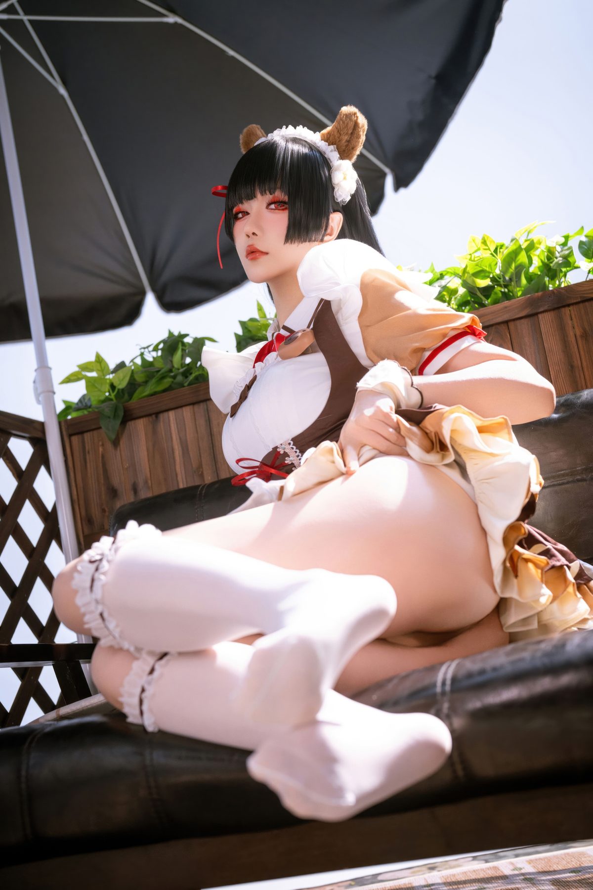 星之迟迟 COS写真_鸣潮千咲联动咖啡女仆合集 | 星之迟迟 全套图包 [42P-382M]