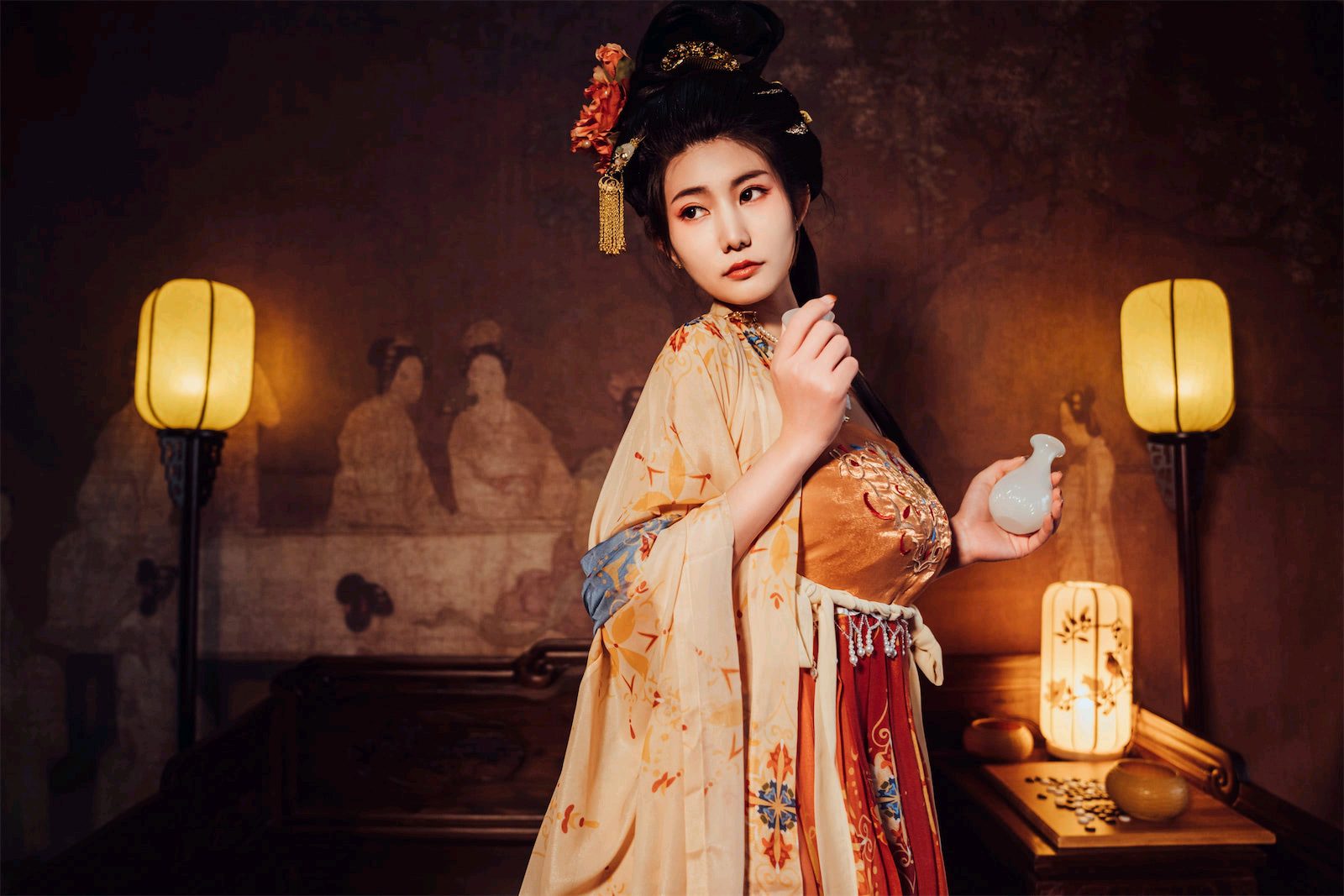 星澜是澜澜叫澜妹呀 COS写真《宫廷春欲晚》合集 | 星澜是澜澜叫澜妹呀 宫廷春风写真全套图包 [90P+1V-145M]