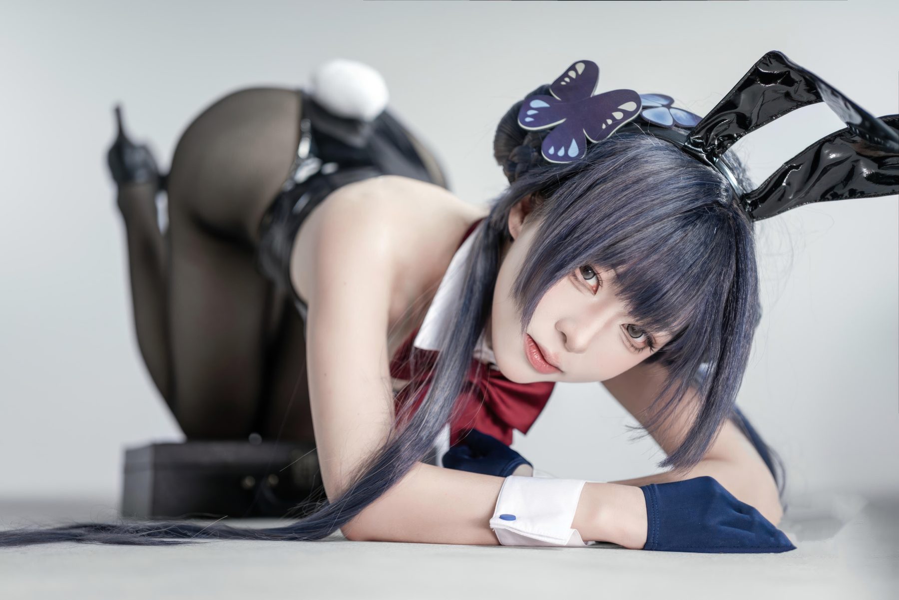 妃咲 cosplay 写真_蔚蓝档案兔女郎主题合集 | 妃咲 全套图包 [28P-294M]
