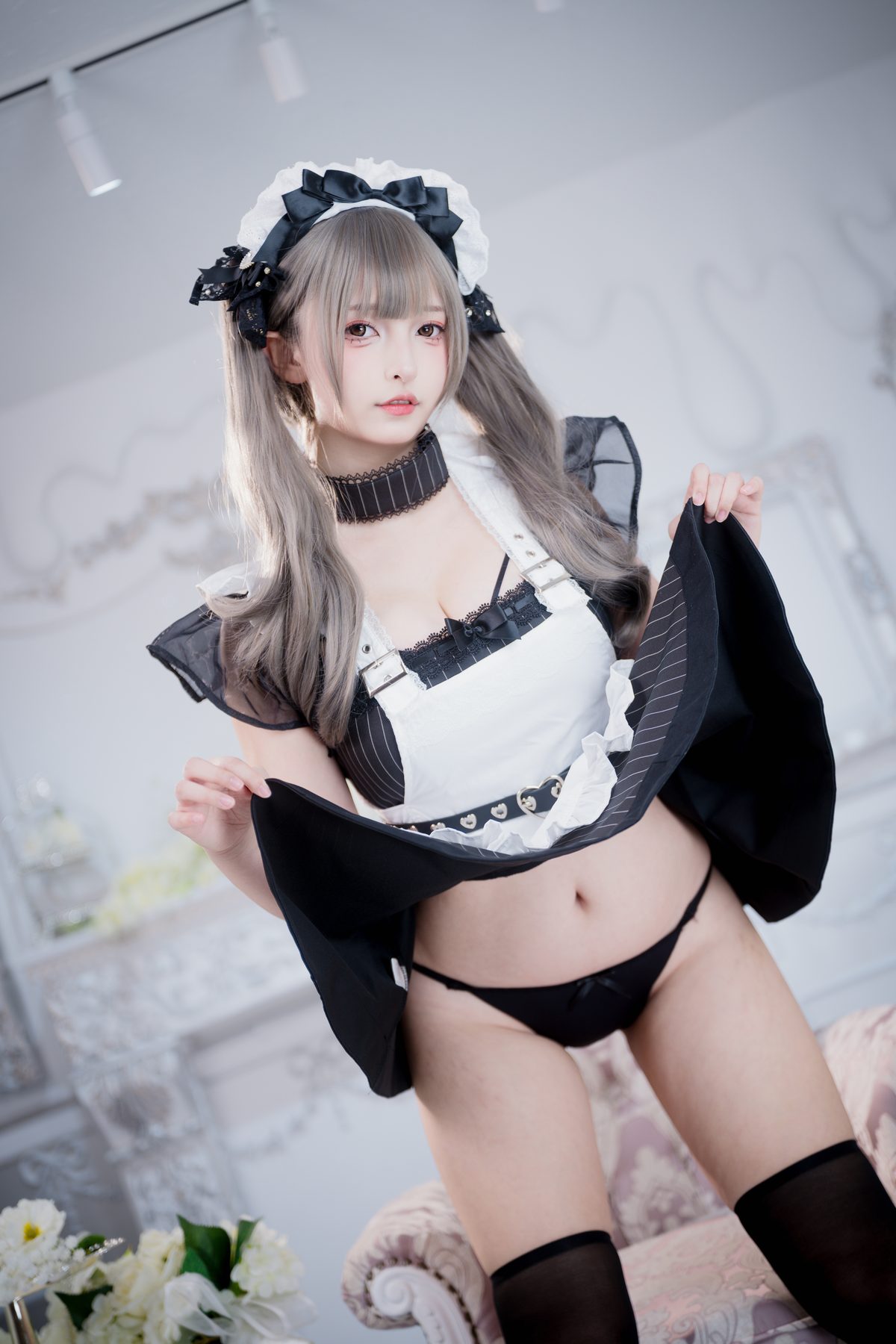 神楽坂真冬 cosplay 写真_妄想女仆合集 | 神楽坂真冬 女仆主题全套图包 [75P+2V-465MB]