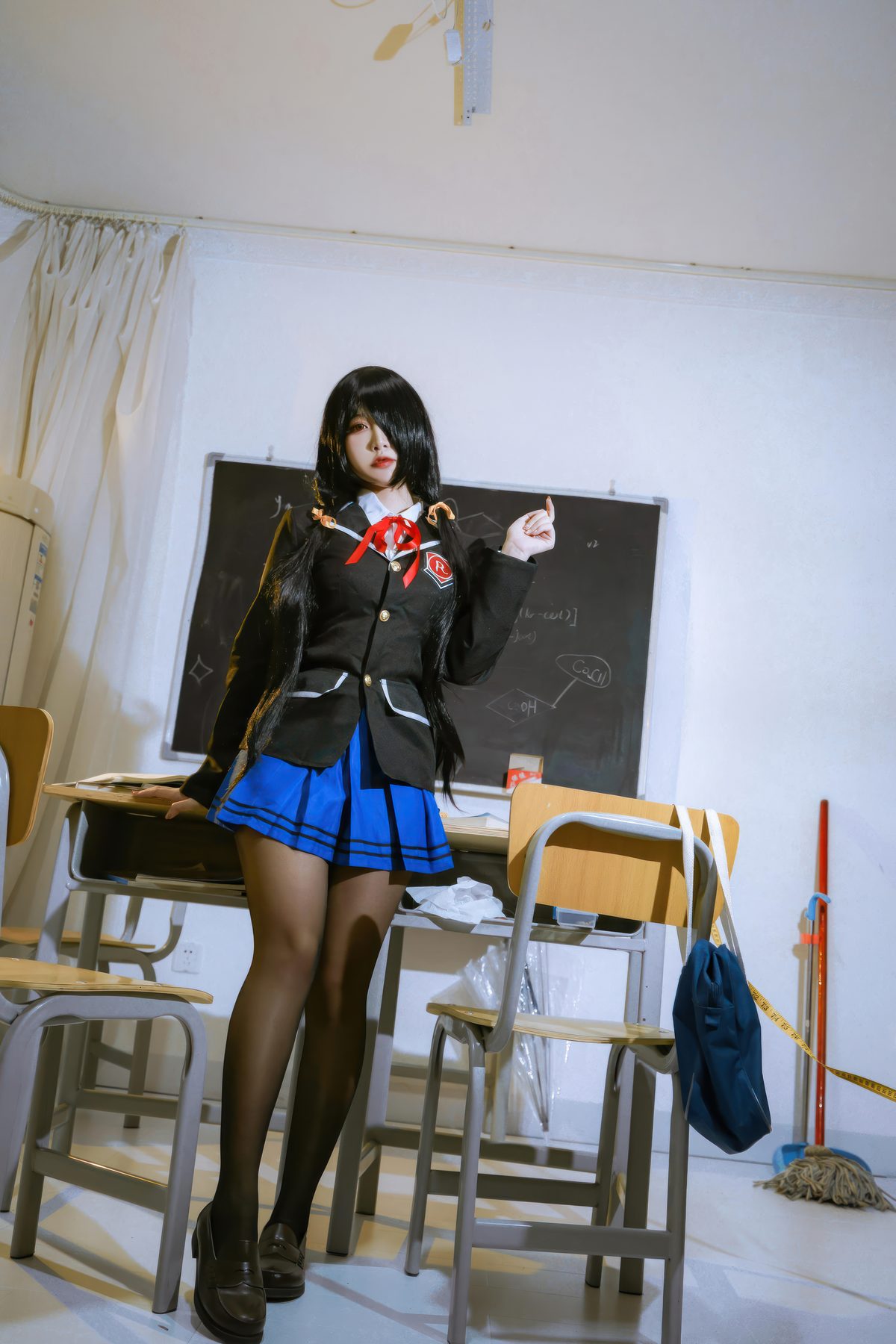 二佐Nisa cosplay写真_时崎狂三制服合集 | 二佐Nisa COS时崎狂三全套图包 [20P-167.6M]