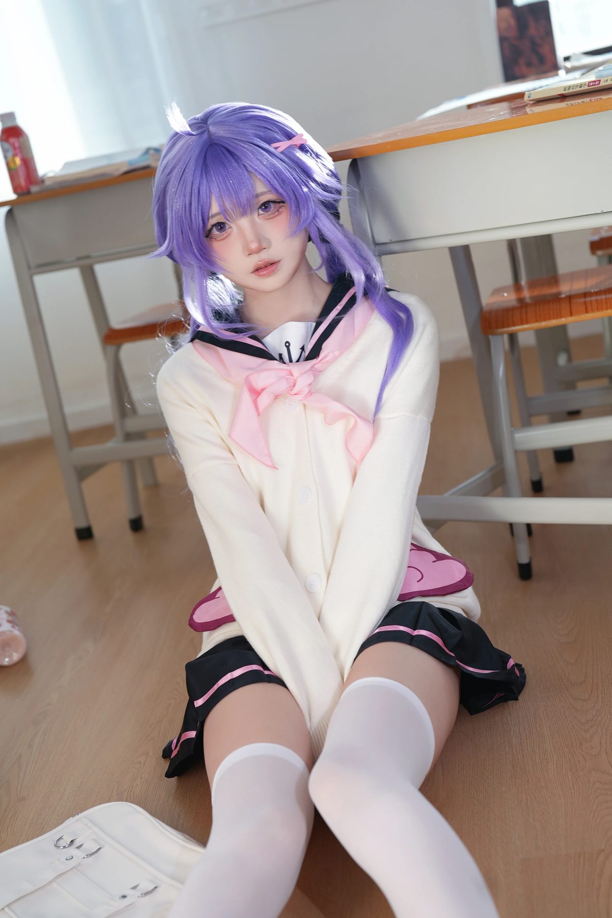 五更百鬼 cosplay写真_独角兽JK合集 | 五更百鬼 COS独角兽JK全套图包 [18P-47.6M]