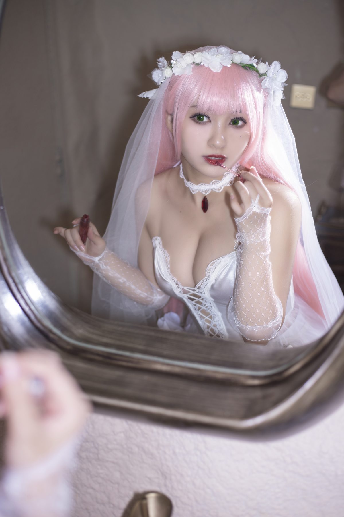 洛璃 LoLiSAMA 花嫁 COS写真