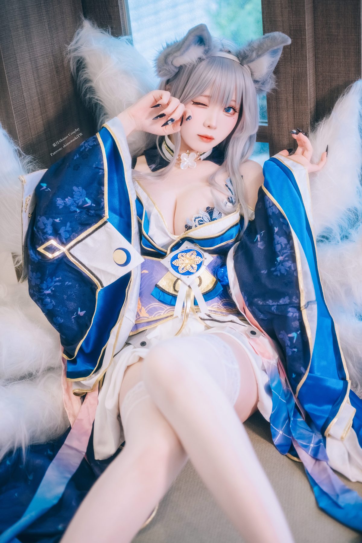 霜月shimo cosplay写真_Azurlane Shinano合集 | 霜月shimo COS碧蓝航线信浓全套图包 [24P-123.8M]