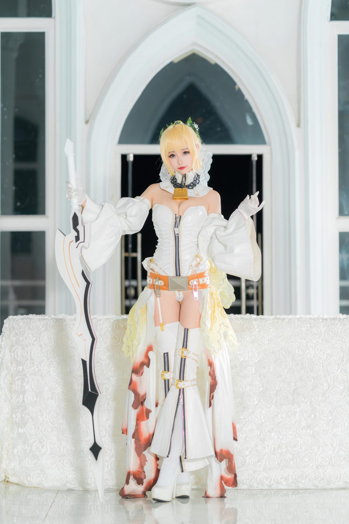 Momoko葵葵 FGO尼禄 COS写真