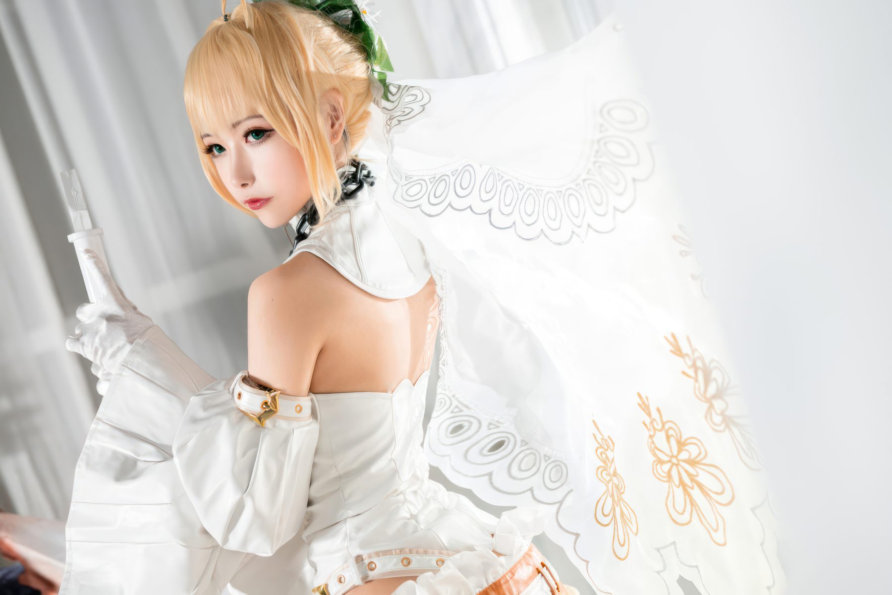Momoko葵葵 FGO尼禄 COS写真