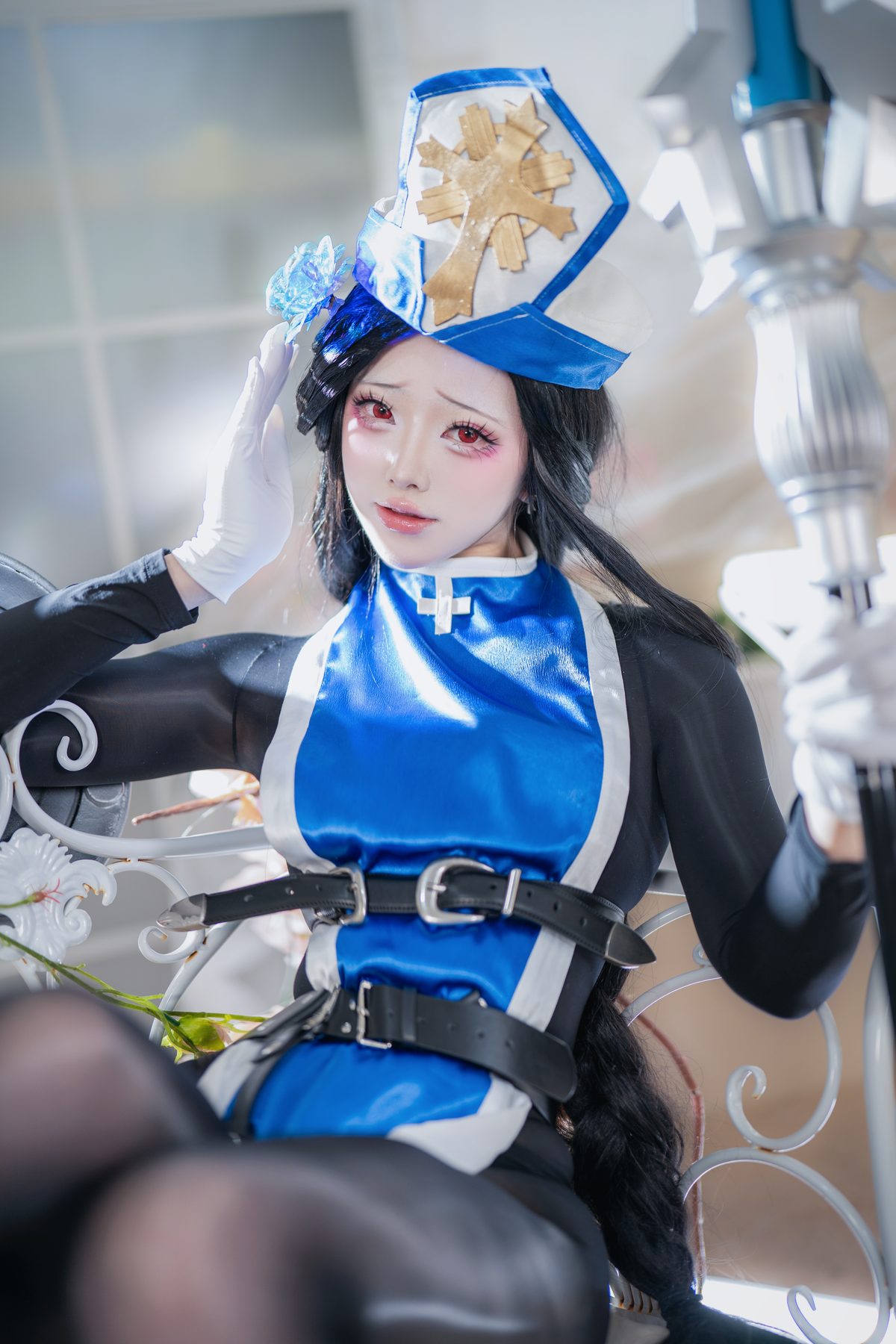 前野太太 cosplay写真_胜利女神妮姬梅登冰玫瑰合集 | 前野太太 COS梅登冰玫瑰全套图包 [94P-1.44GB]