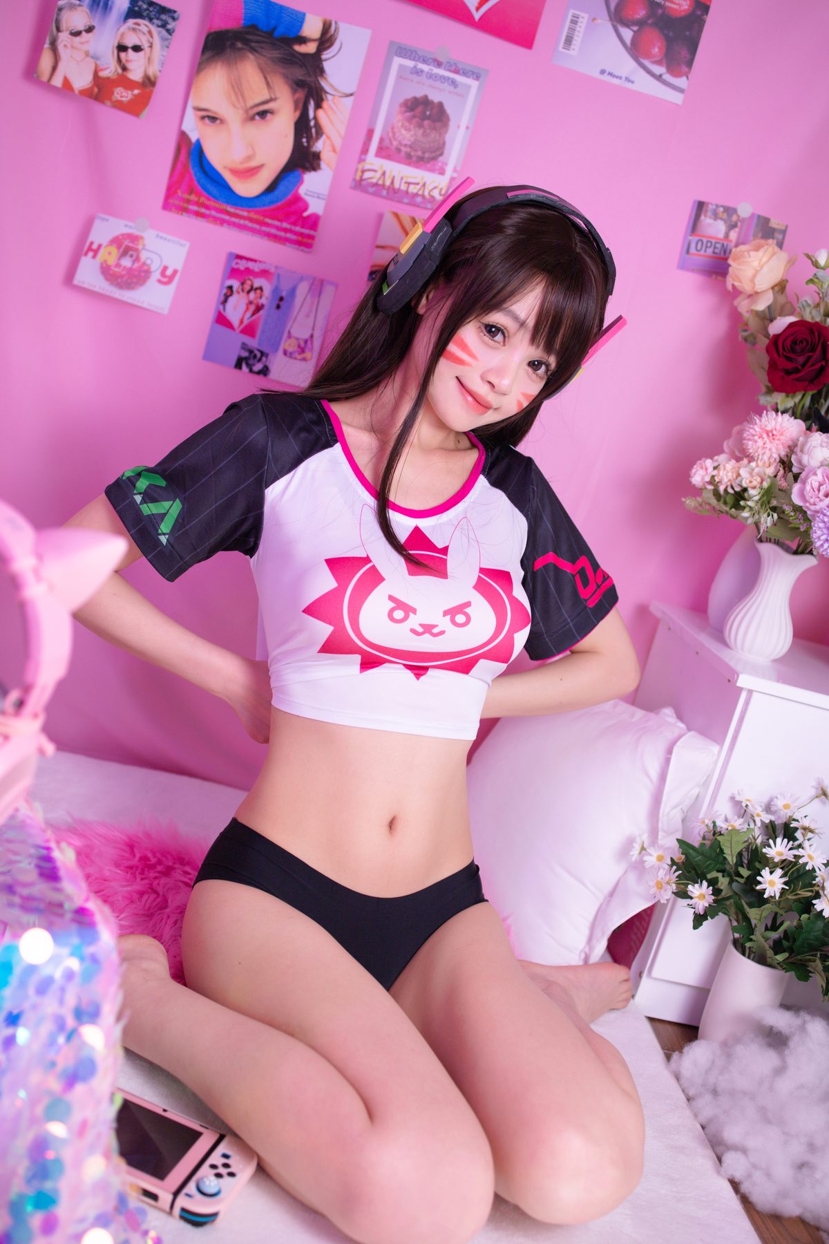 星黛鹿鹿i OW DVA COS写真