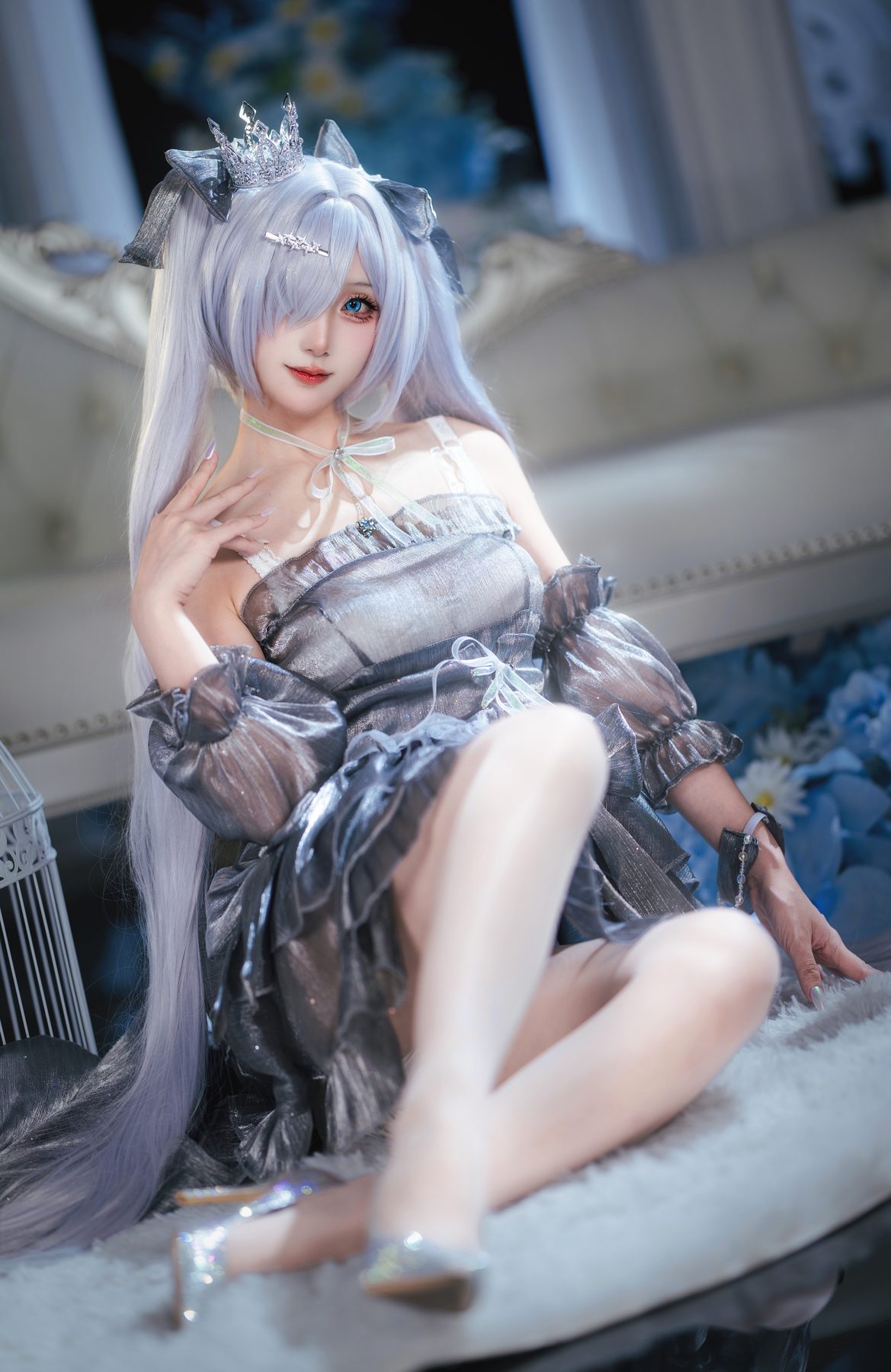 是夙卿呀 cosplay写真_NIKKE灰姑娘合集 | 是夙卿呀 COS灰姑娘全套图包 [16P-168MB]