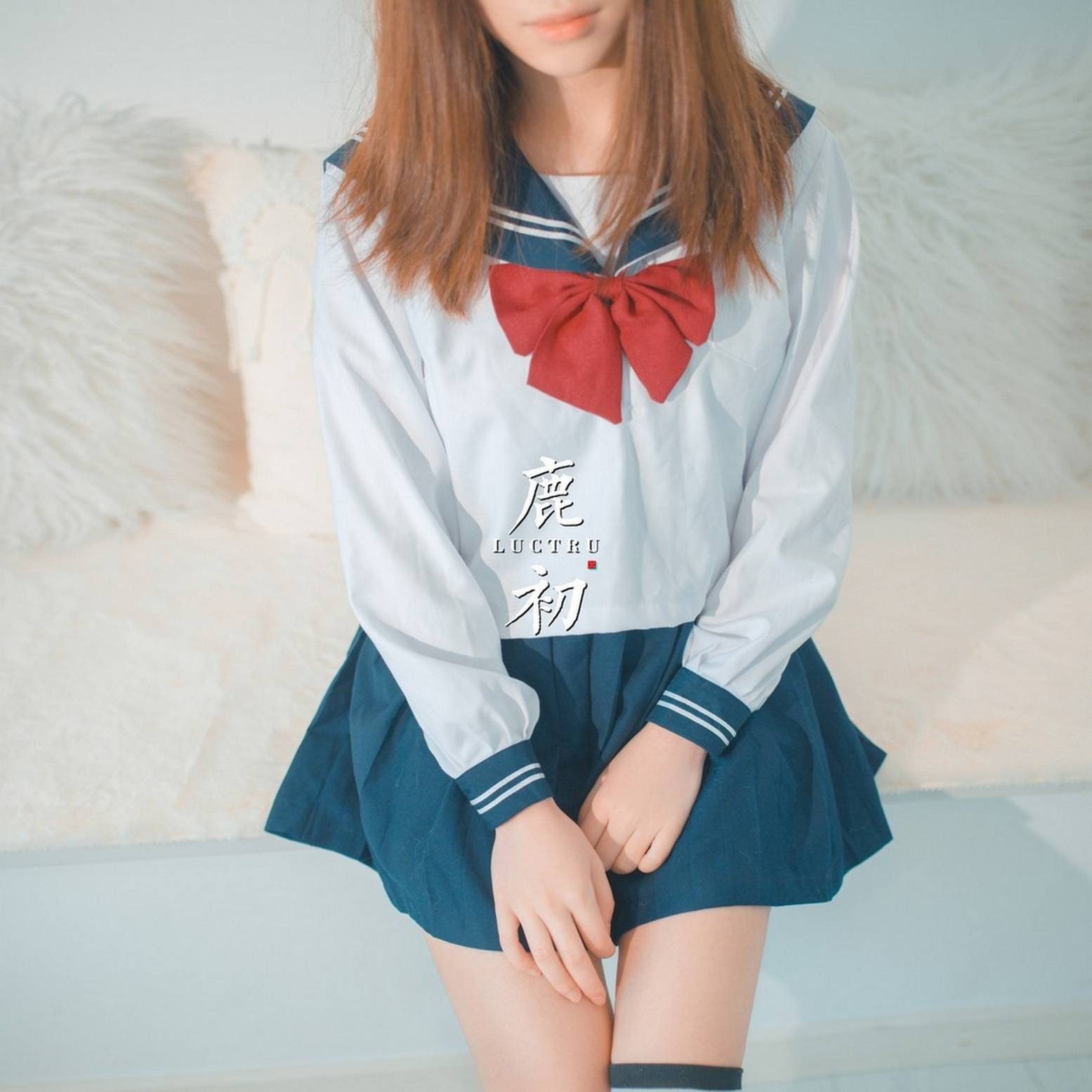 鹿初 cosplay写真_JK2合集 | 鹿初 COS写真全套图包 [46P]
