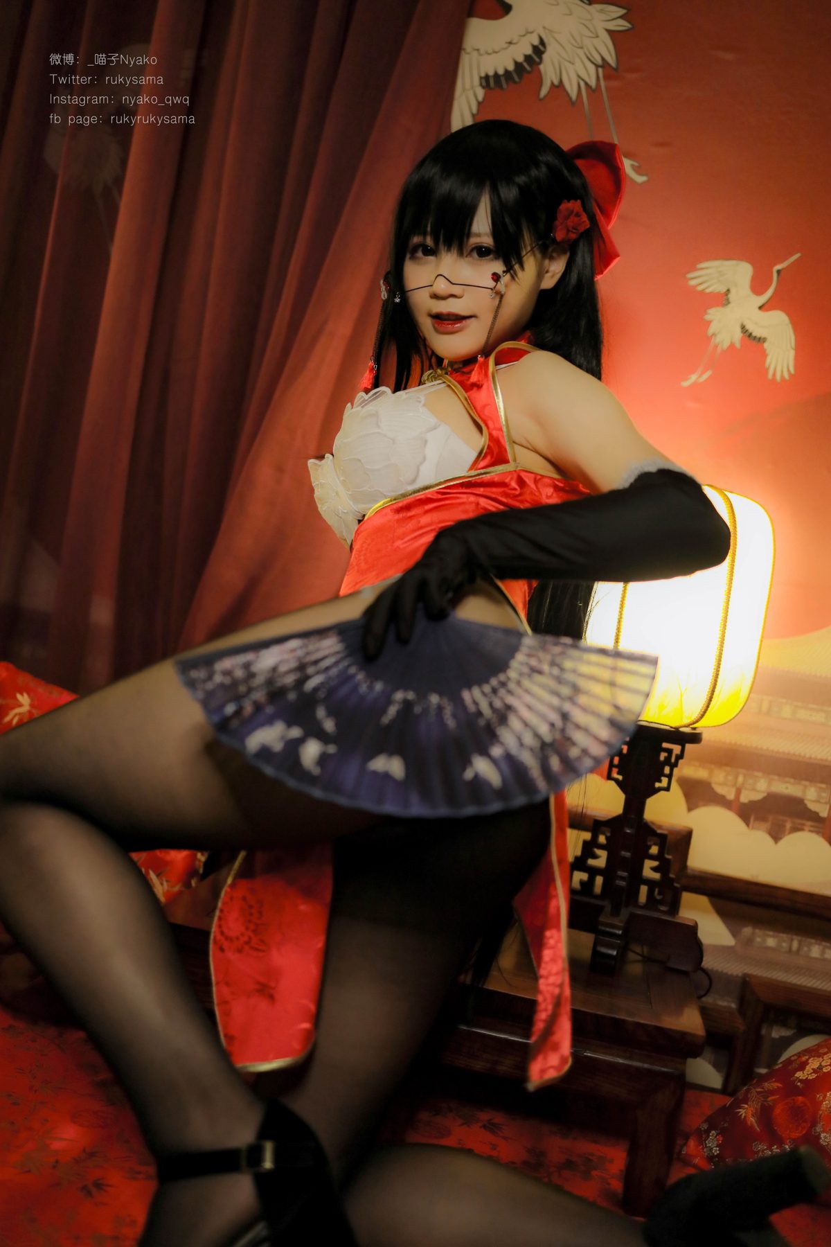 Nyako喵子 cosplay写真_チャイナドレス旗袍合集 | Nyako喵子 COS中国风旗袍全套图包 [178P+4V-844MB]