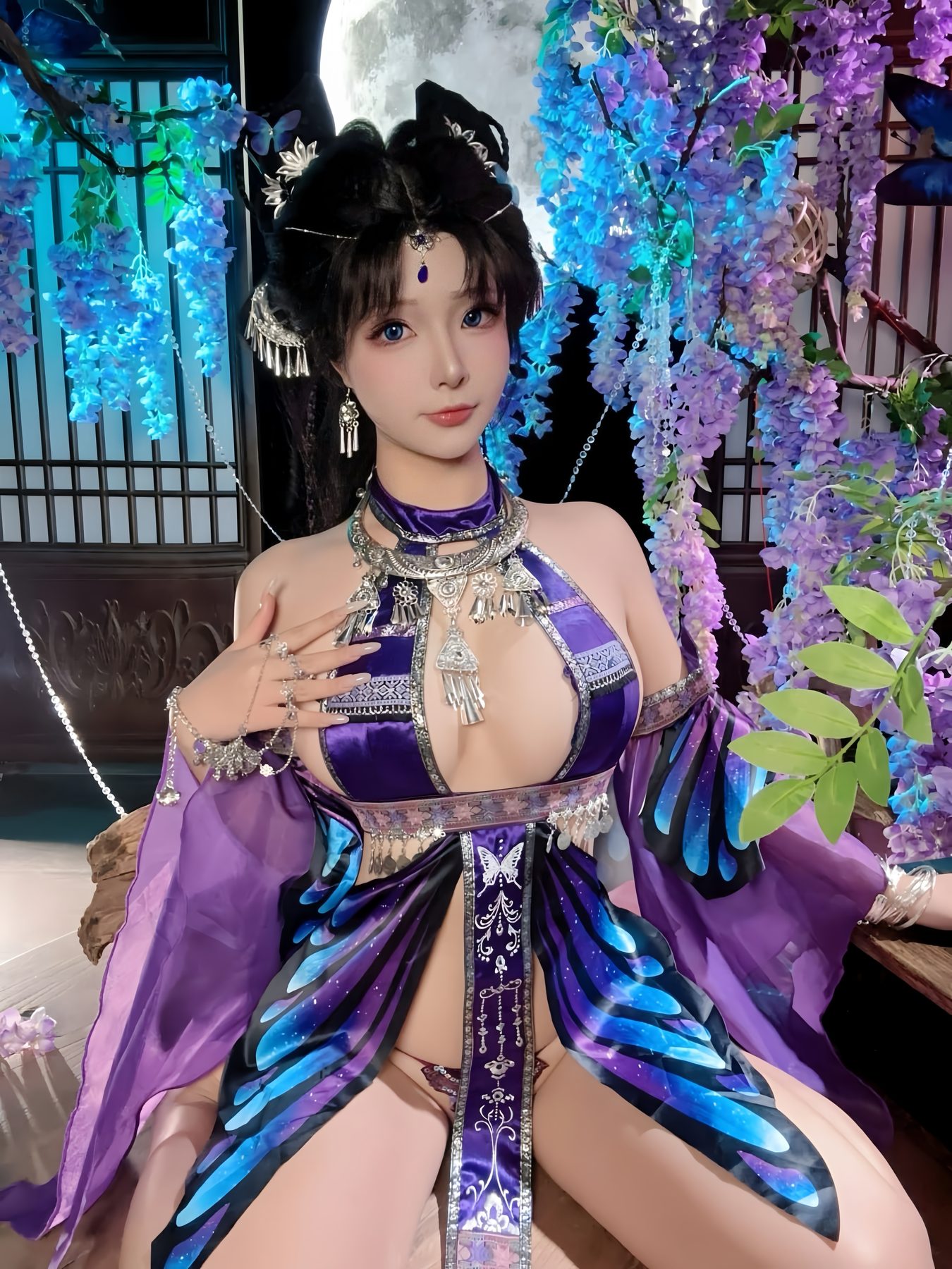 玉汇 cosplay写真_苗蛊柔情合集 | 玉汇 苗蛊柔情COS全套图包 [44P2V]
