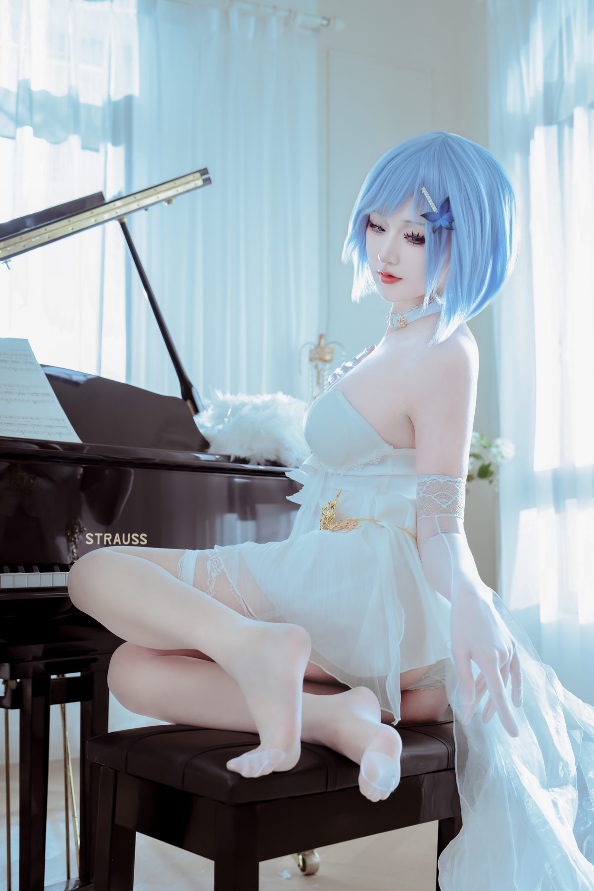 十悲伤小木十 cosplay写真_碧蓝航线恰巴耶夫合集 | 十悲伤小木十 COS恰巴耶夫全套图包 [30P]