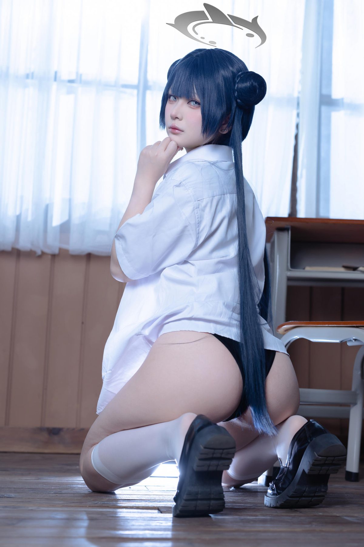 屿鱼 cosplay写真_蔚蓝档案妃咲JK合集 | 屿鱼 COS妃咲全套图包 [61P-797MB]