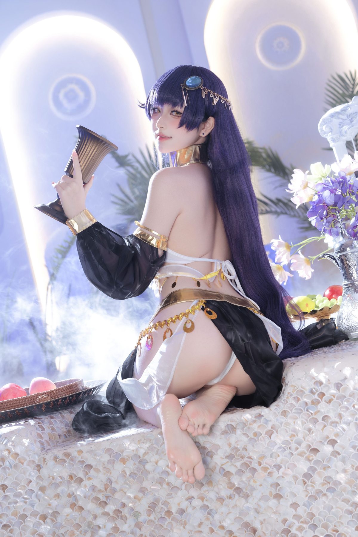 屿鱼 cosplay写真_碧蓝航线吾妻同人舞娘合集 | 屿鱼 COS吾妻舞娘全套图包 [45P-134MB]