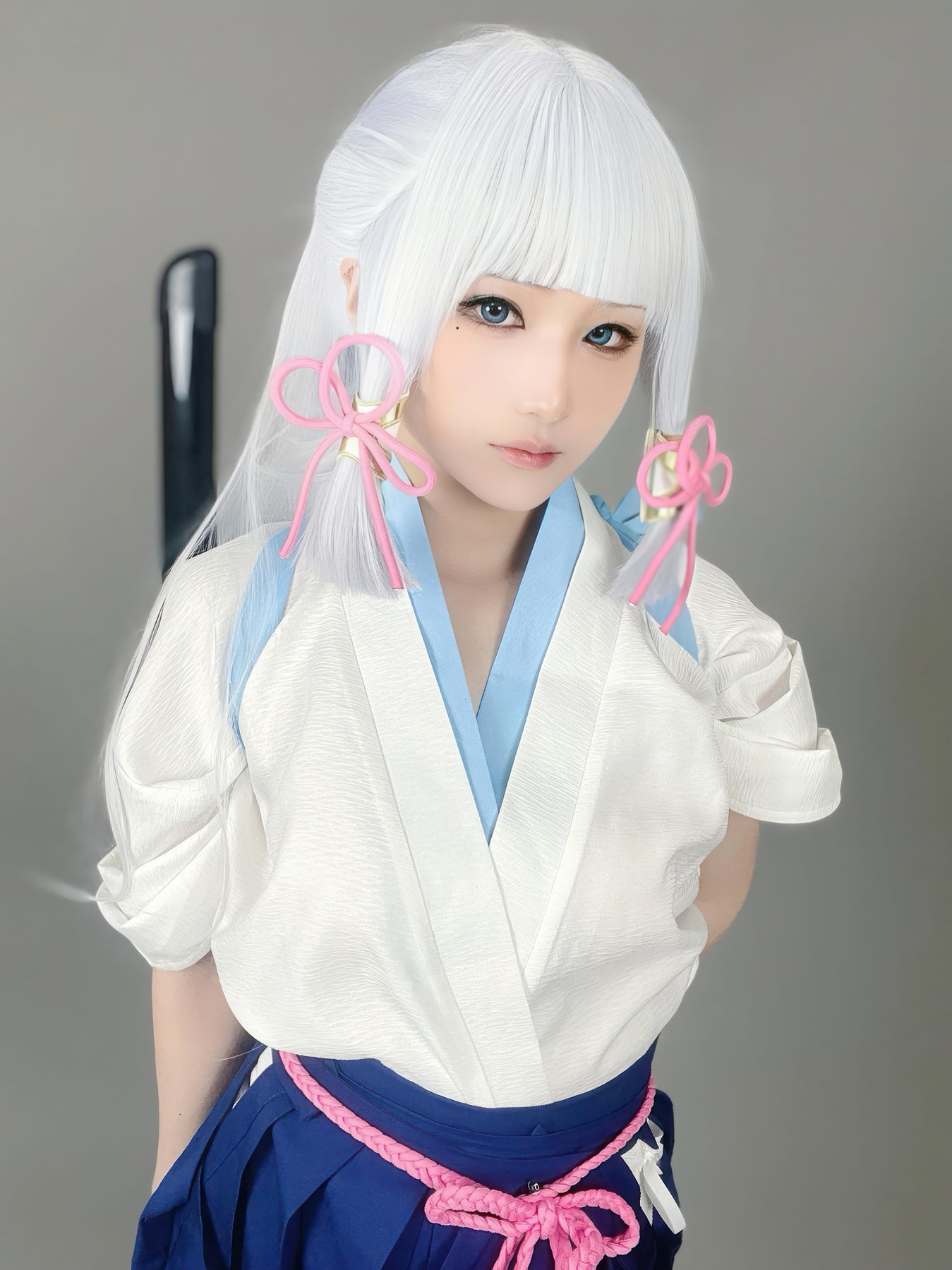 幼愛 cosplay写真_原神 神里绫华合集 | 幼愛 COS神里绫华全套图包 [47P-212.9M]