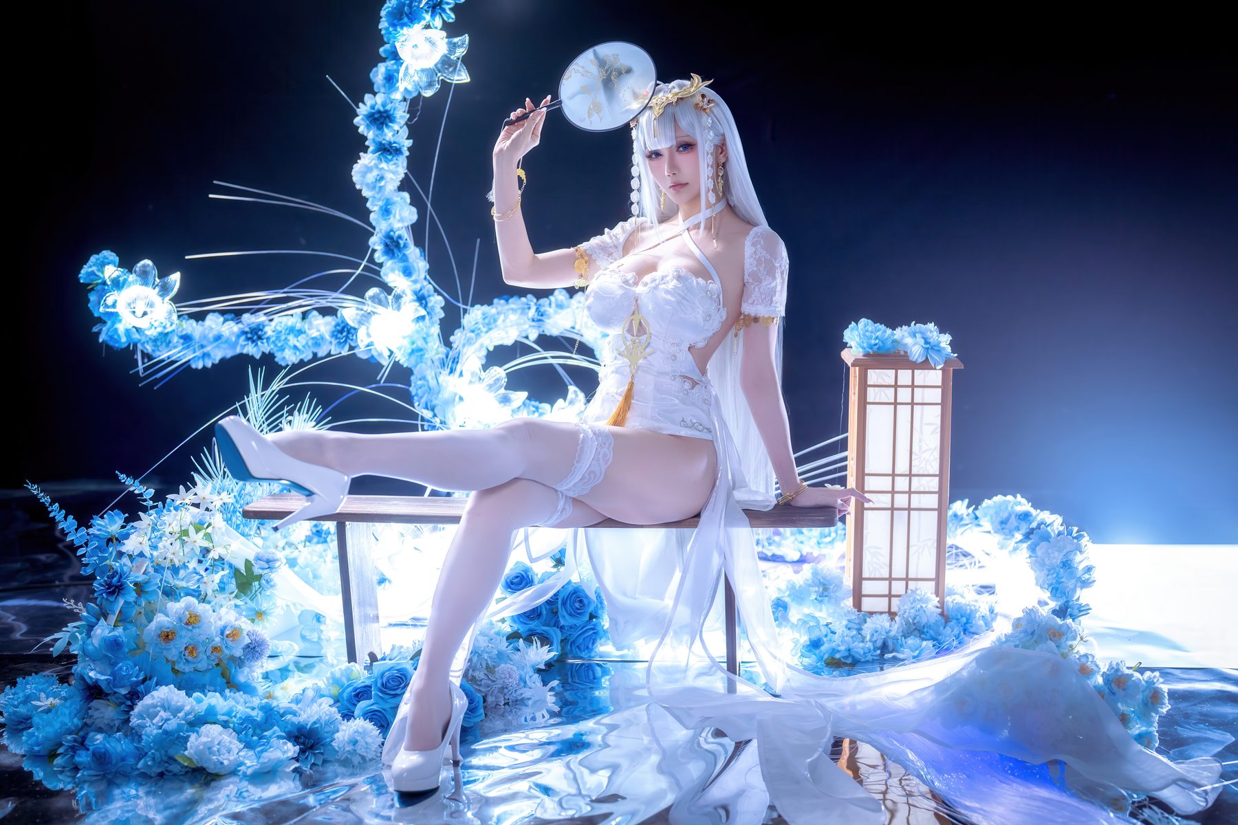 星之迟迟 碧蓝航线埃姆登 COS写真