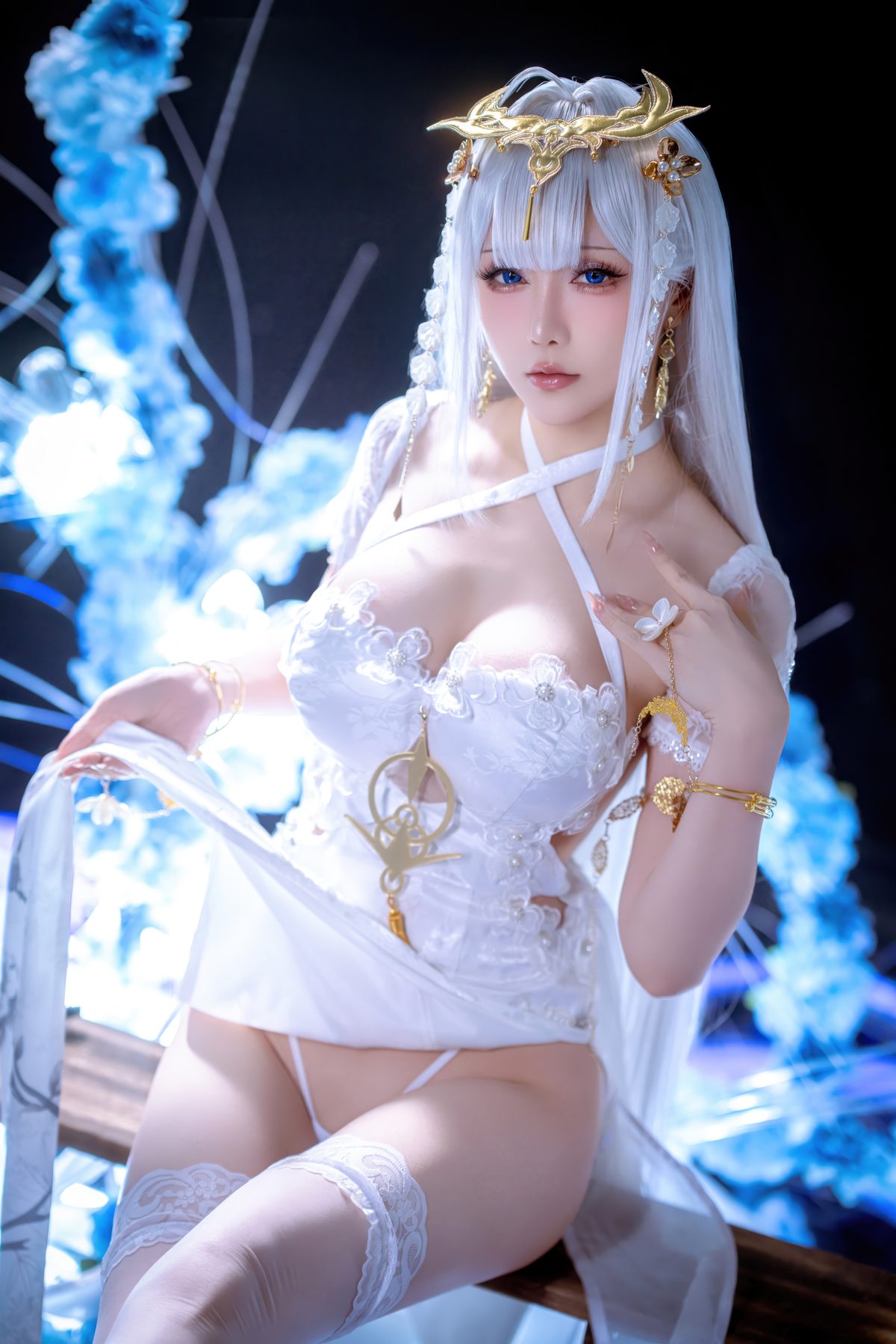 星之迟迟 cosplay写真_碧蓝航线埃姆登合集 | 星之迟迟 COS埃姆登全套图包 [50P]