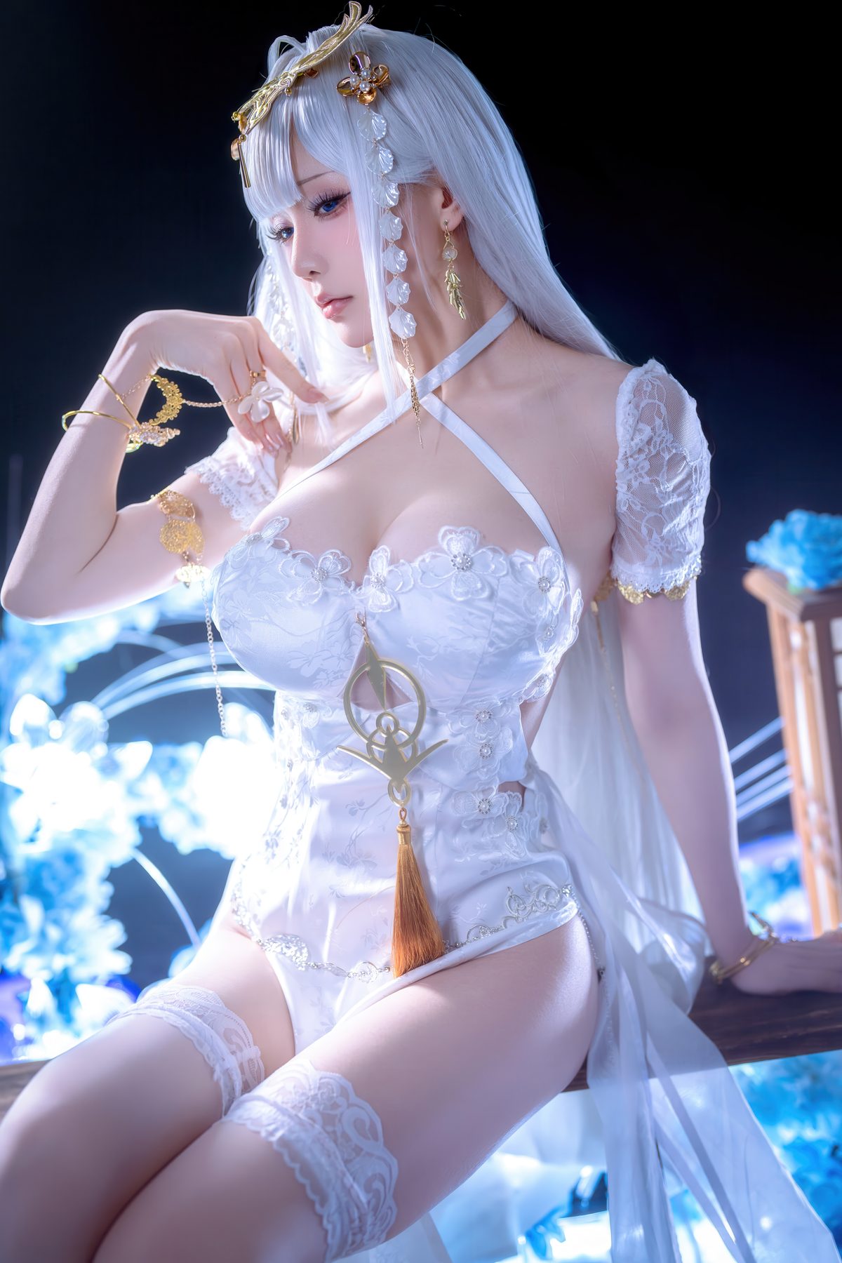 星之迟迟 碧蓝航线埃姆登 COS写真