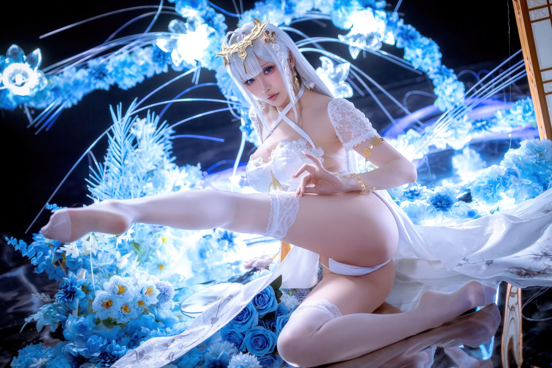 星之迟迟 碧蓝航线埃姆登 COS写真