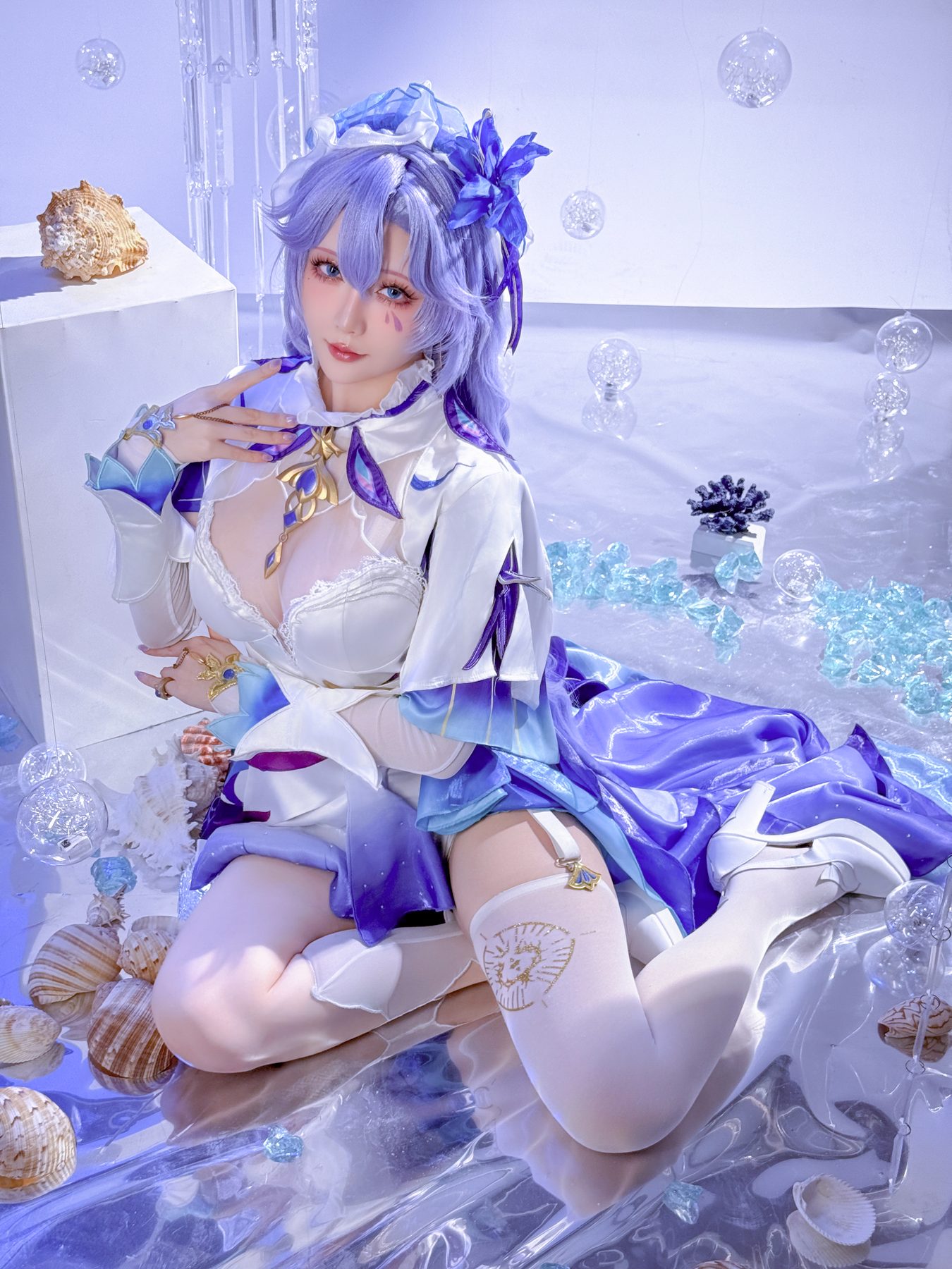 星之迟迟 鸣潮坎特雷拉 COS写真