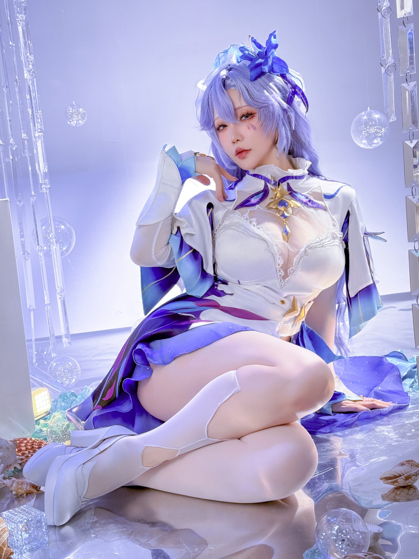 星之迟迟 鸣潮坎特雷拉 COS写真