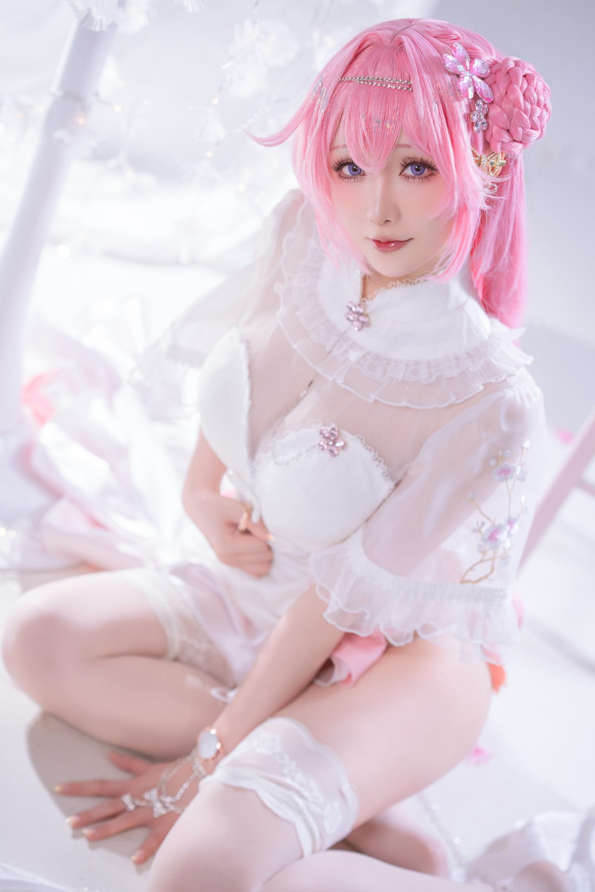 星之迟迟 胜利女神：妮姬桃乐丝 COS写真
