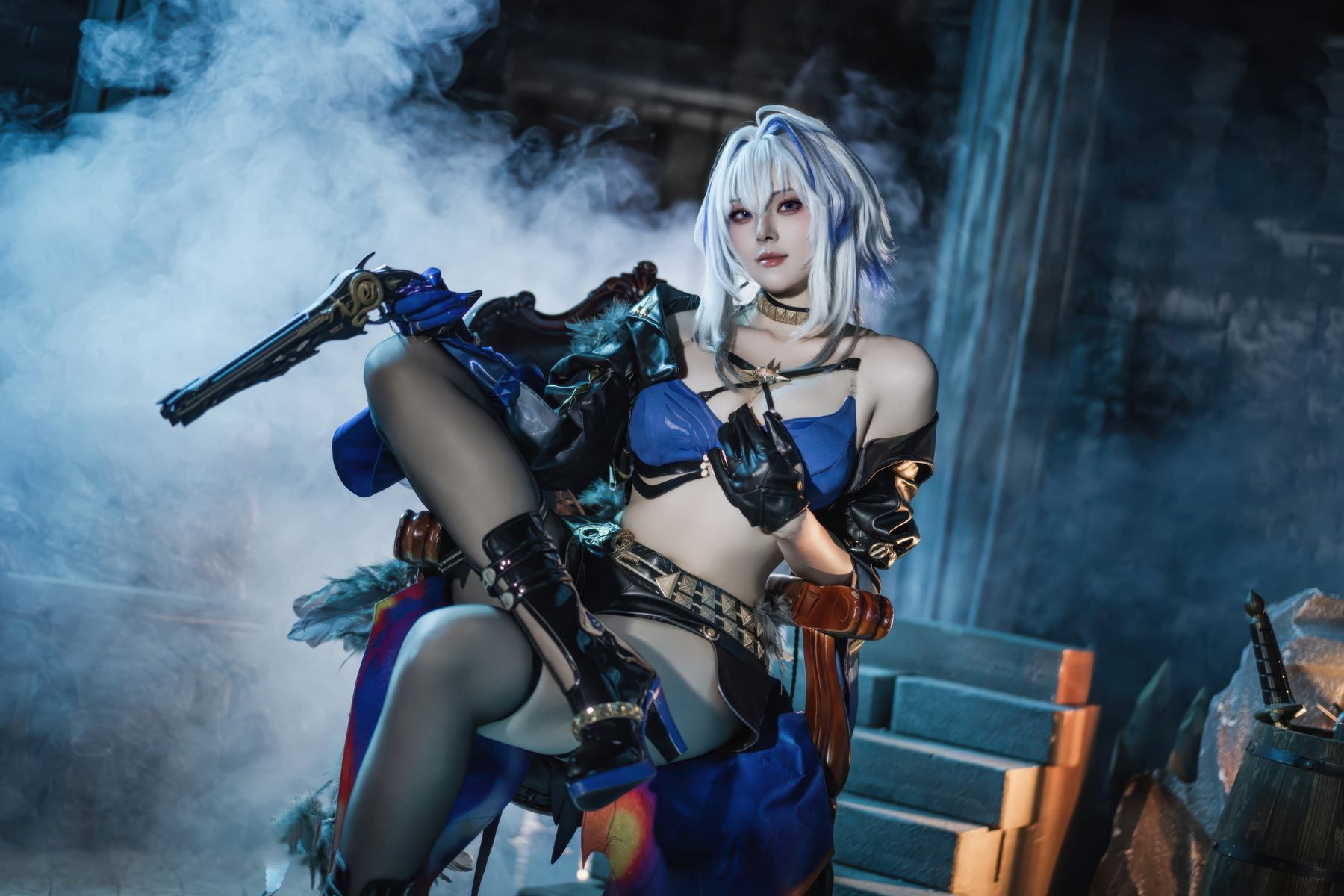 Natsuko夏夏子 cosplay写真_鸣潮嘉贝莉娜合集 | Natsuko夏夏子 COS鸣潮嘉贝莉娜全套图包 [75P-422M]