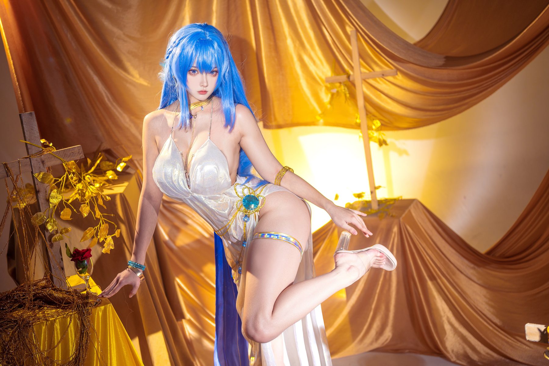 狮砸 cosplay写真_海伦合集 | 狮砸 COS海伦全套图包 [12P-197MB]