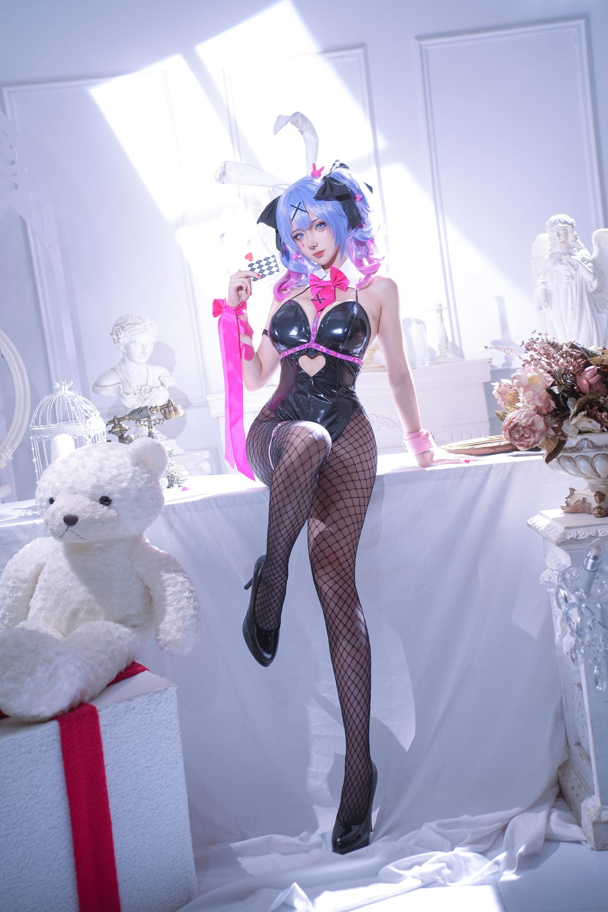 Seya-狮砸 初音未来兔女郎 COS写真