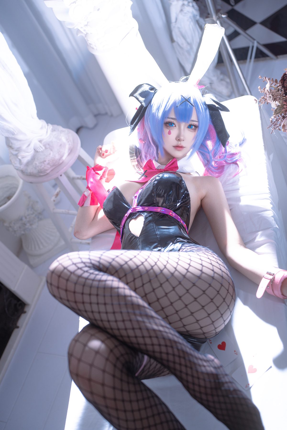 Seya-狮砸 初音未来兔女郎 COS写真