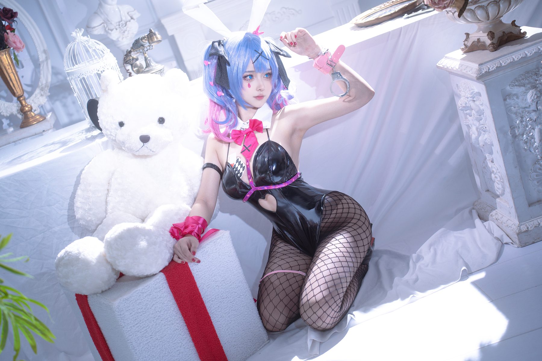 Seya-狮砸 初音未来兔女郎 COS写真