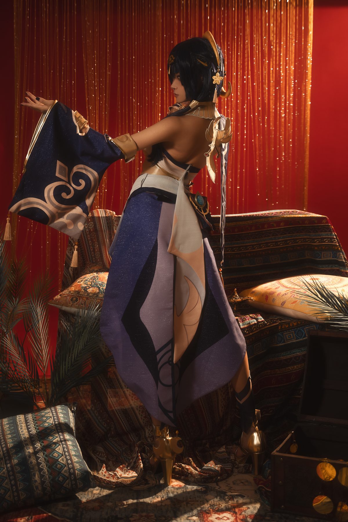 狮砸 cosplay写真_原神坎蒂丝合集 | 狮砸 COS坎蒂丝全套图包 [12P-142MB]