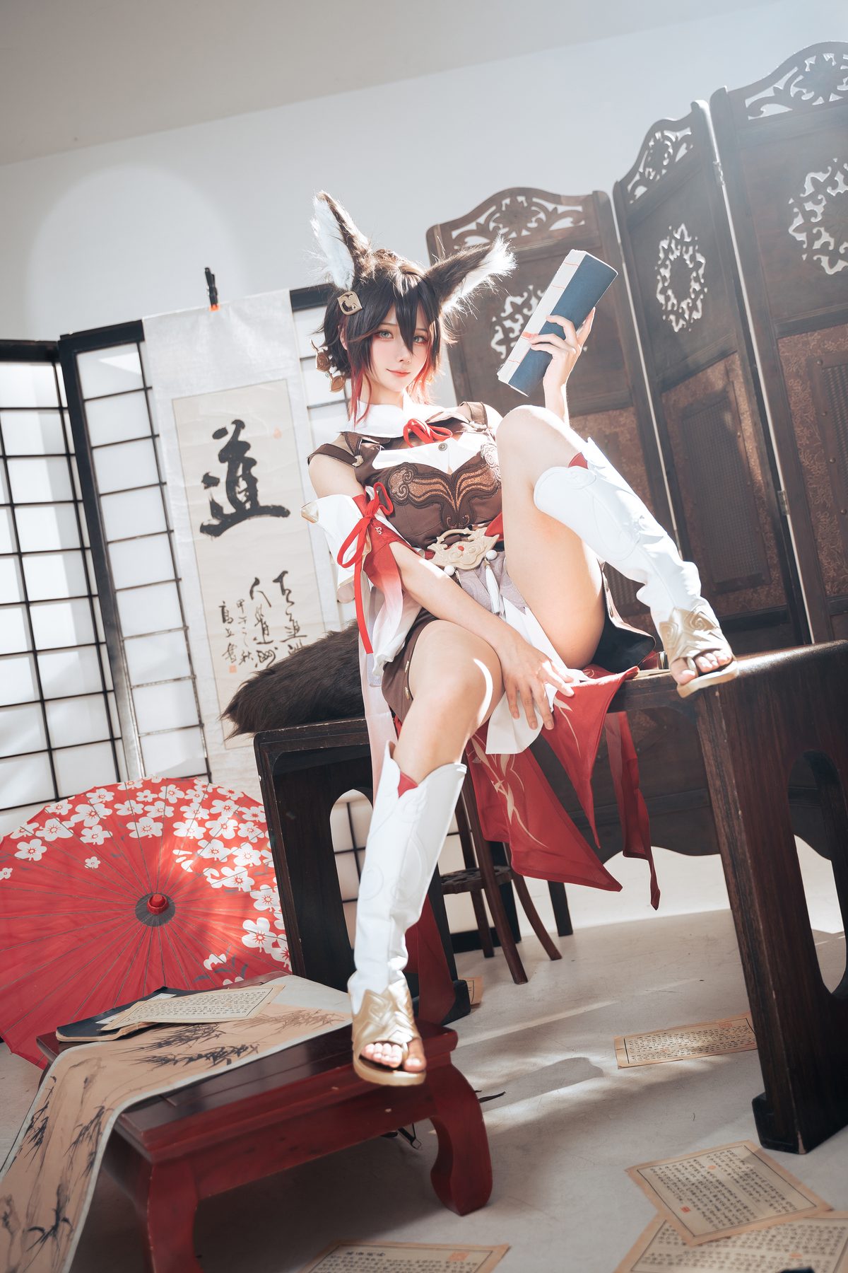 狮砸 崩坏:星穹铁道停云 COS写真