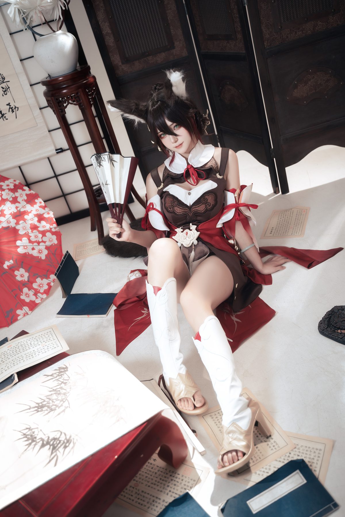 狮砸 崩坏:星穹铁道停云 COS写真