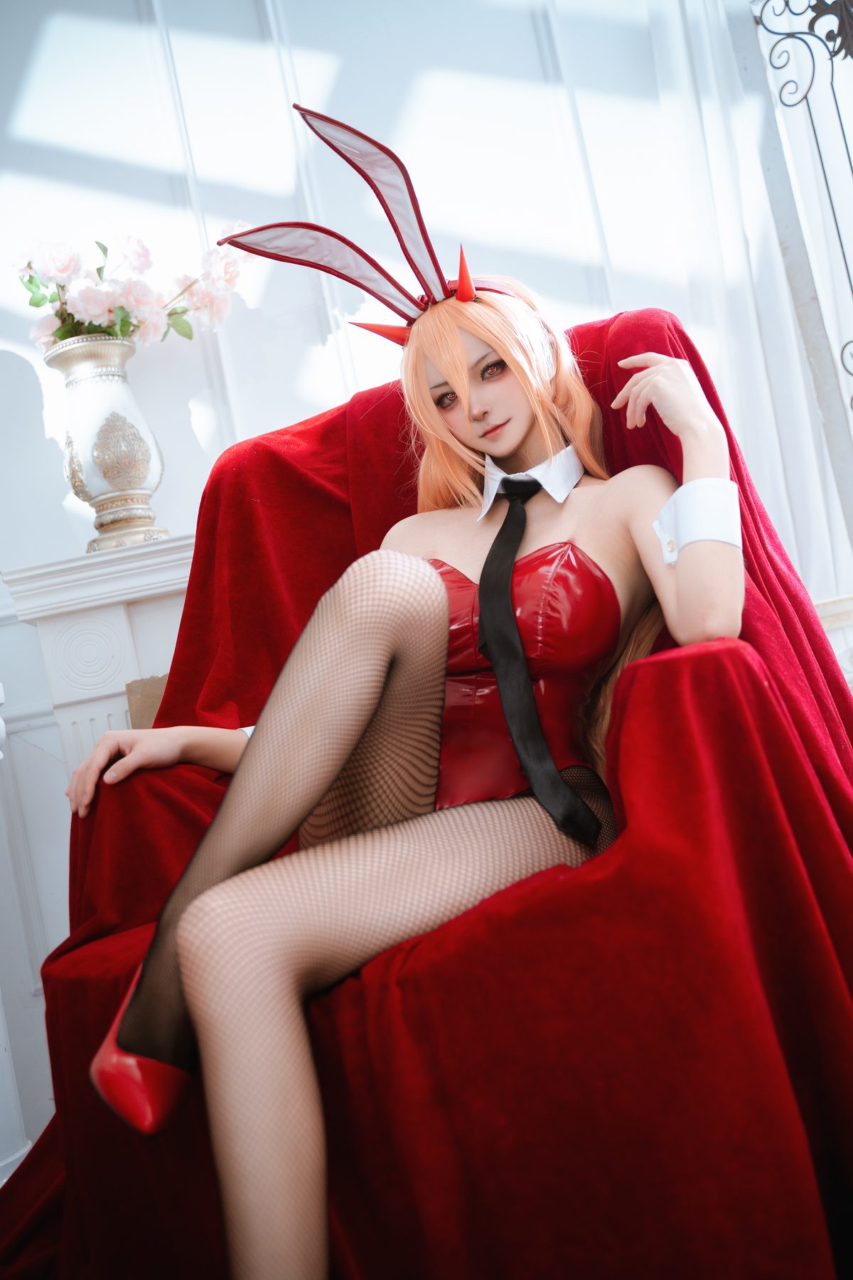 Seya 狮砸 电锯人 帕瓦&玛奇玛 兔女郎 COS写真