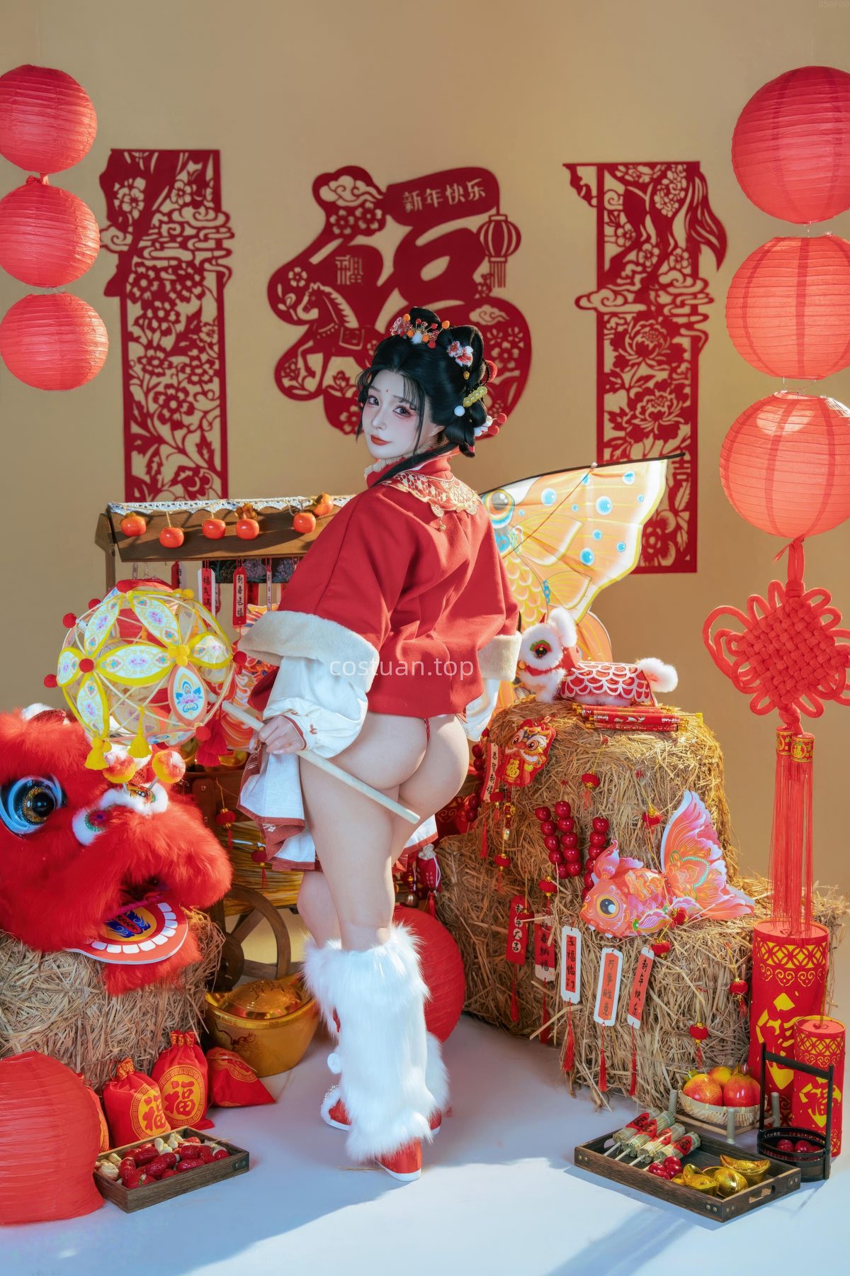 yuuhui玉汇 醒狮少女 COS写真