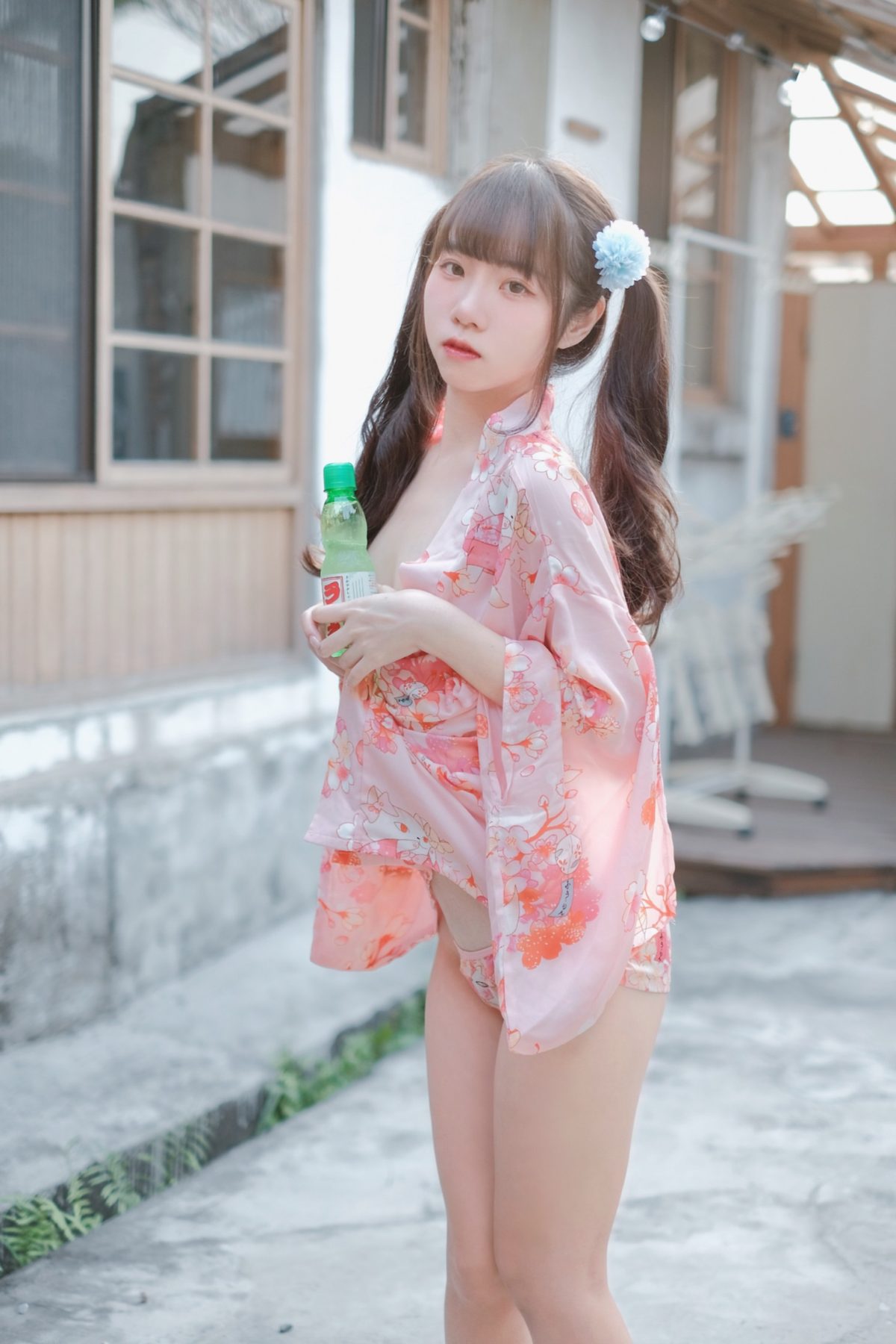 可可小白兔 cosplay写真_夏日浴衣純慾粉嫩少女合集 | 可可小白兔 COS夏日浴衣全套图包 [34P-125M]