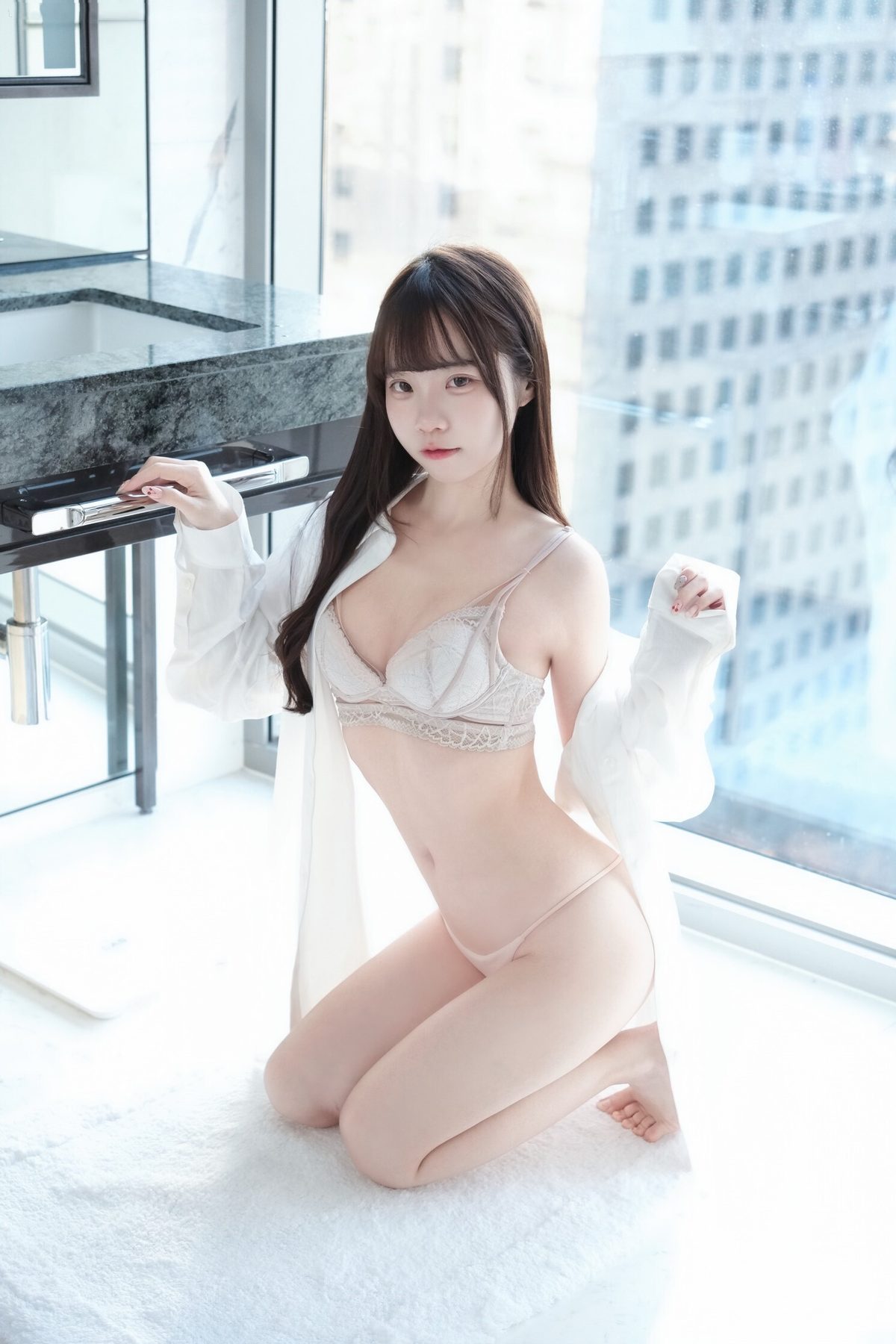 可可小白兔 清純鄰居女孩的秘密 COS写真