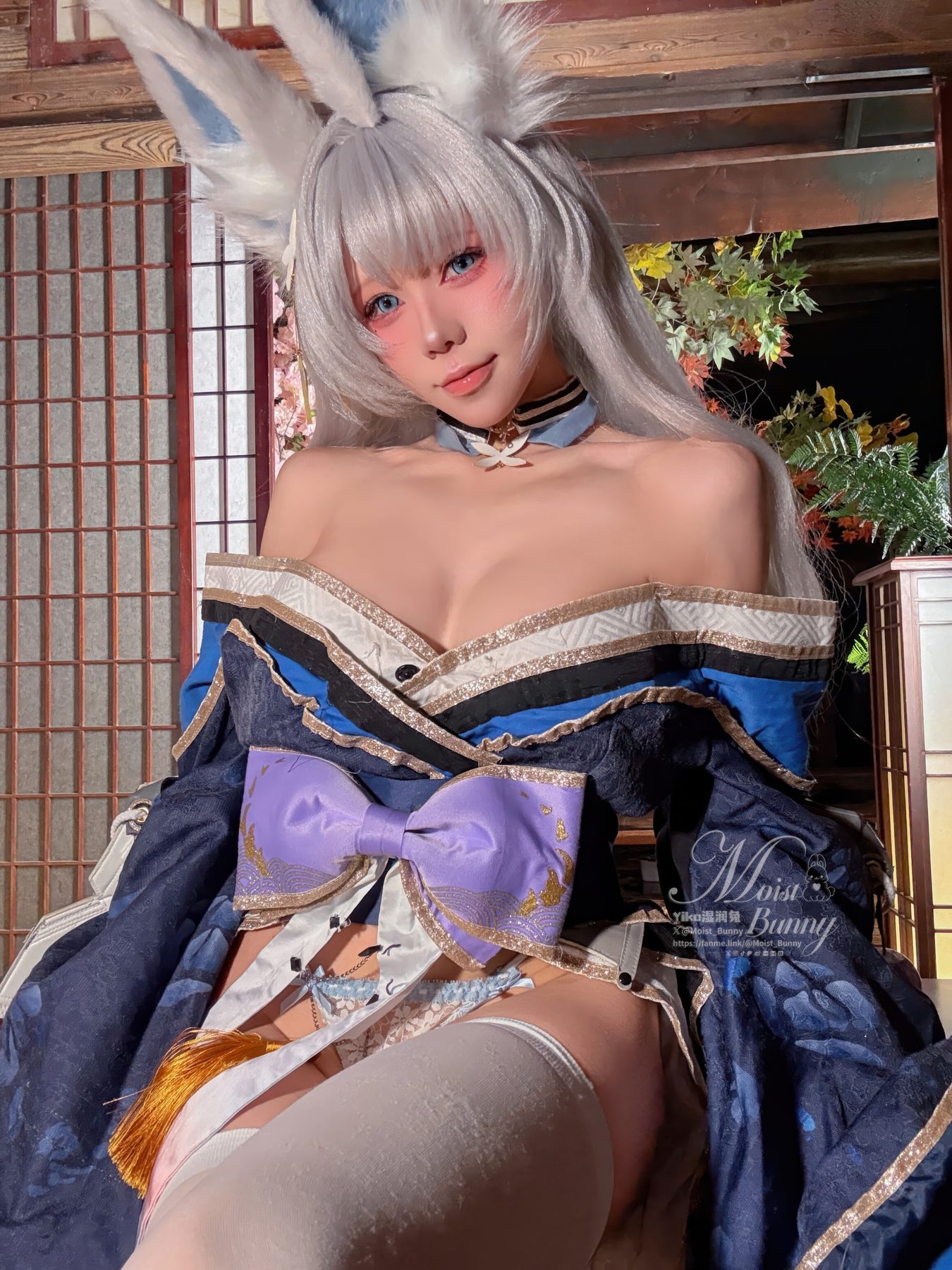 咬一口兔娘 cosplay写真_碧蓝航线信浓合集 | 咬一口兔娘 COS信浓全套图包 [110P+2V]