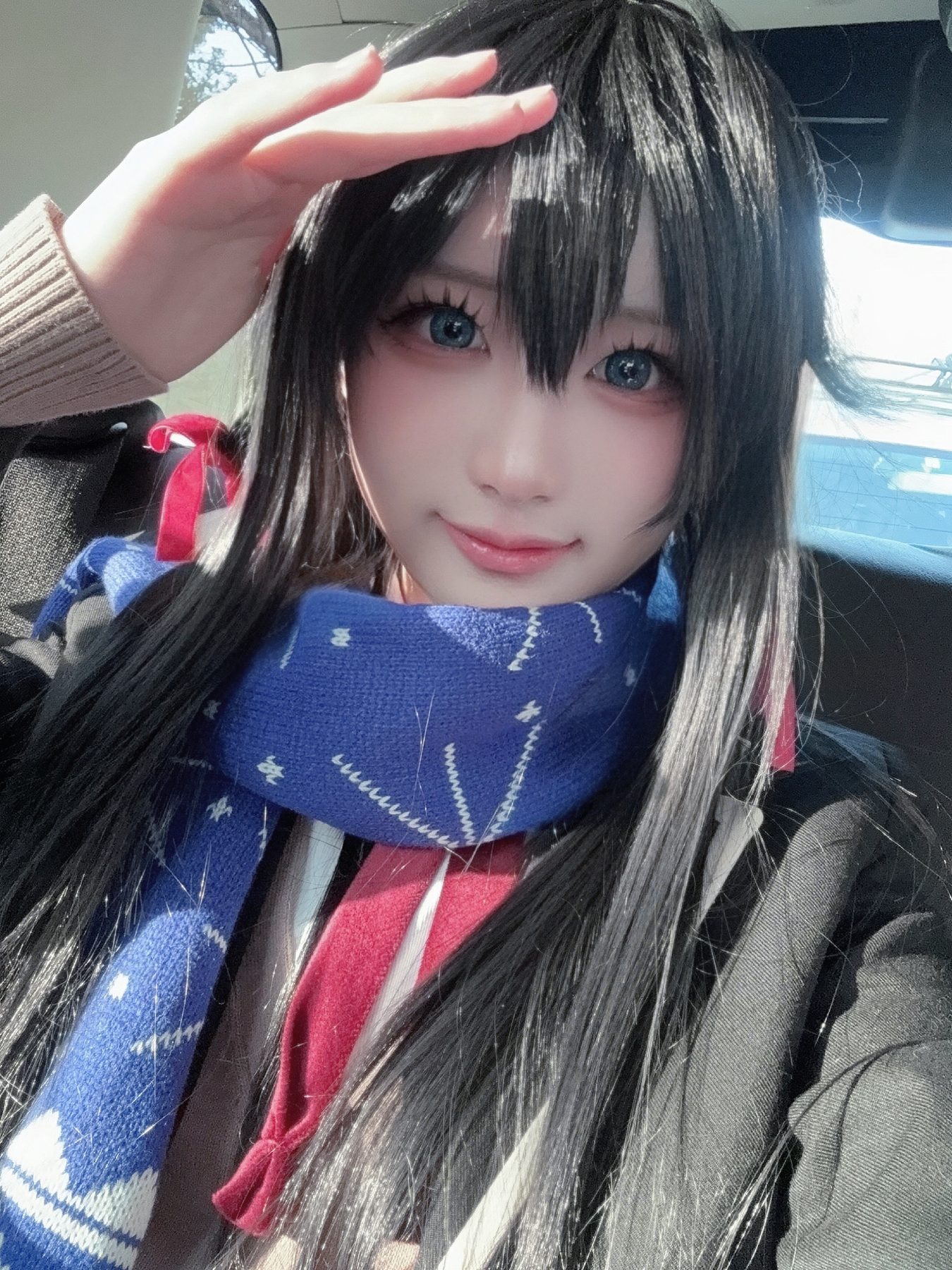 幼愛Youmeko COS雪之下雪乃JK制服全套图包 [23P-3V-134M]