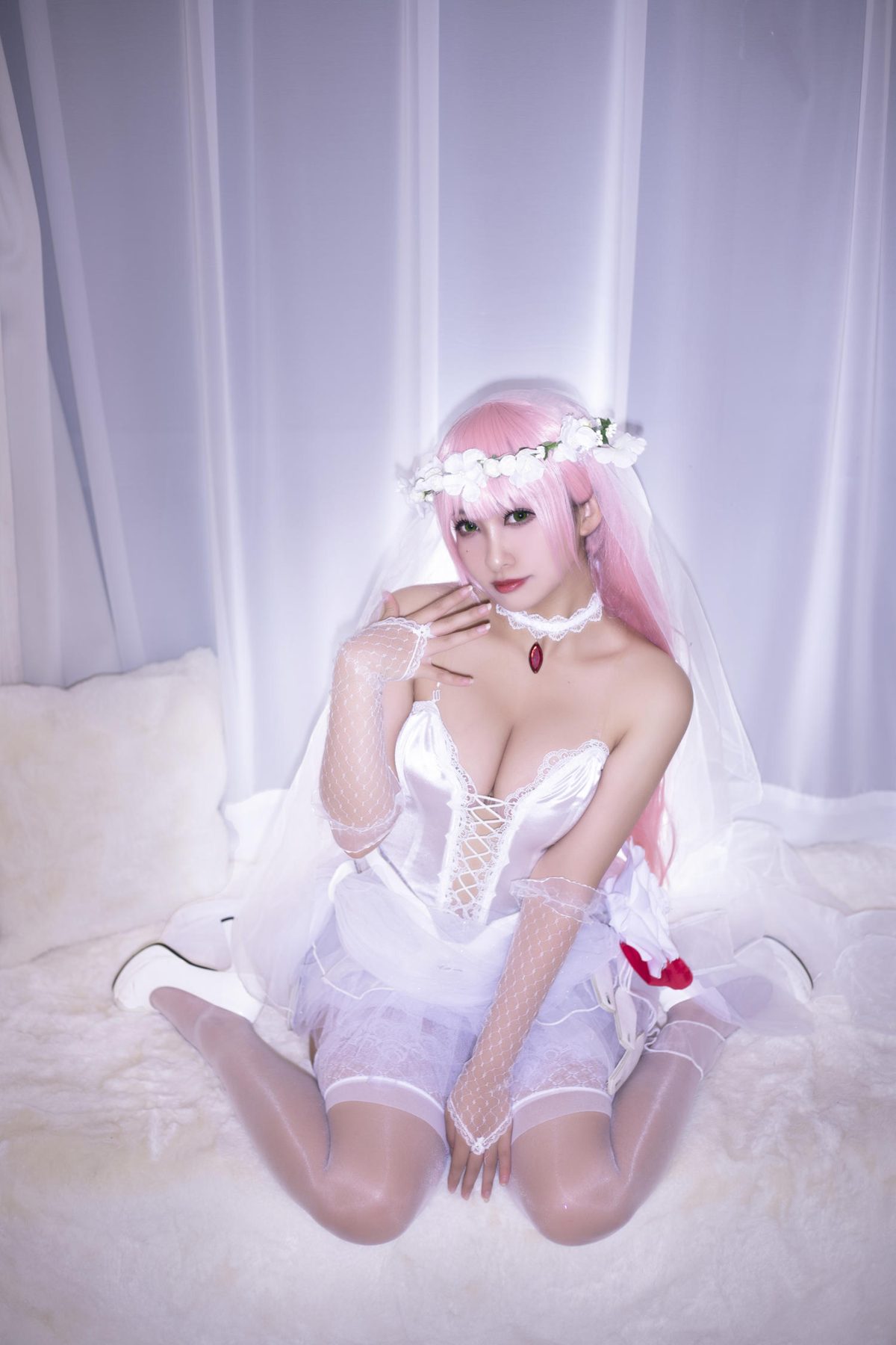 洛璃LoLiSAMA 02花嫁 COS写真