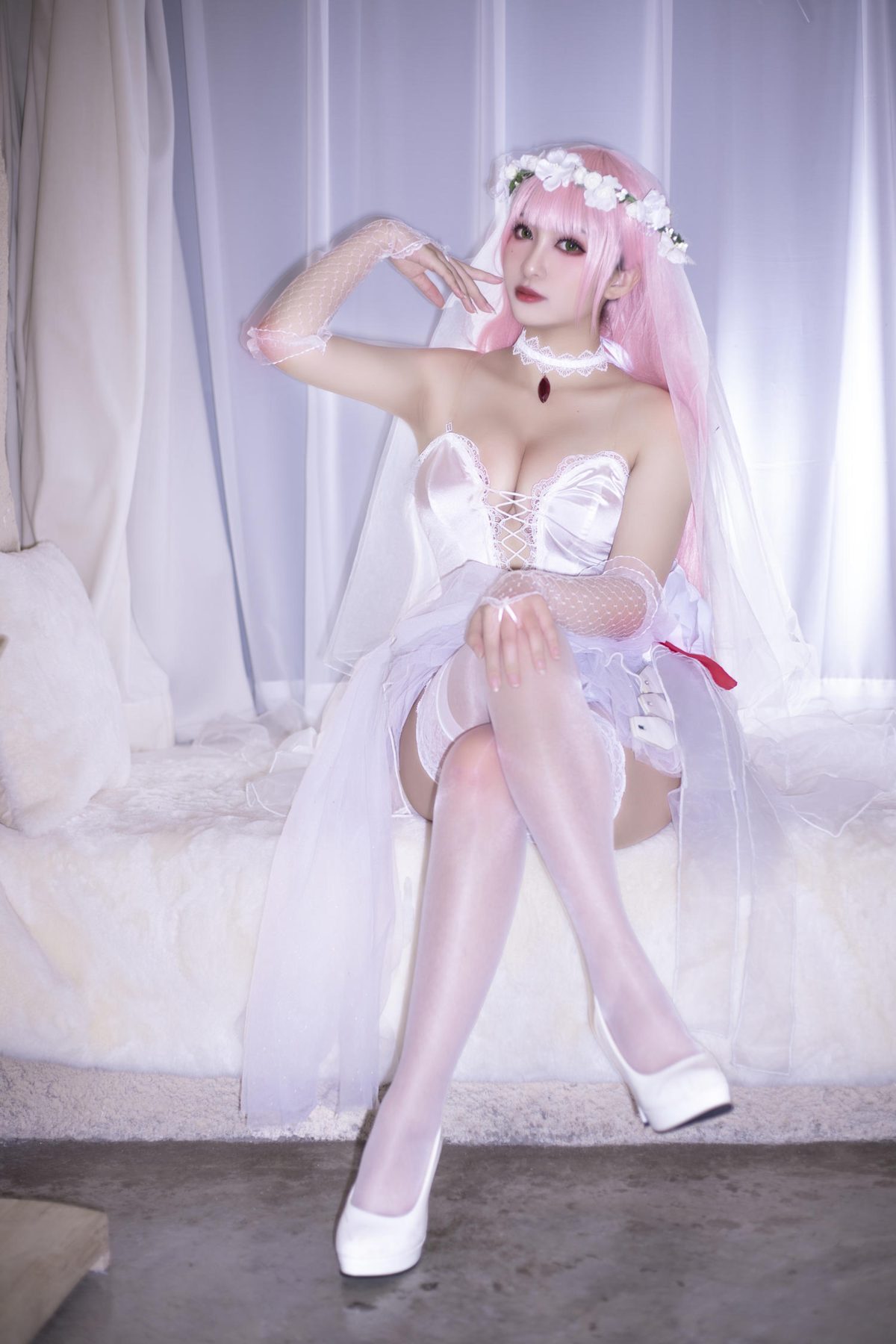洛璃LoLiSAMA 02花嫁 COS写真